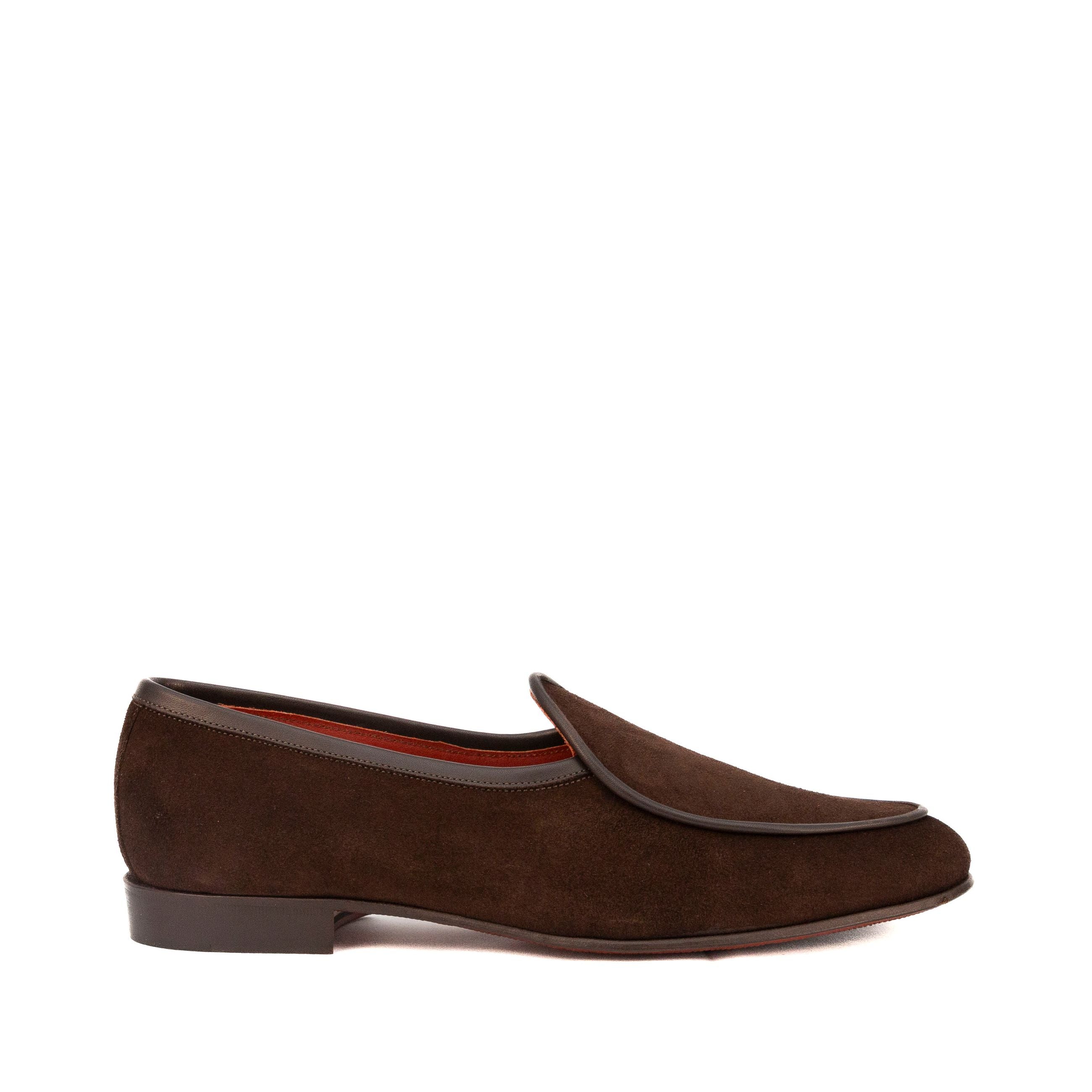 MUSTO belgian loafer uomo in camoscio Sorrento - Musto Calzature srl