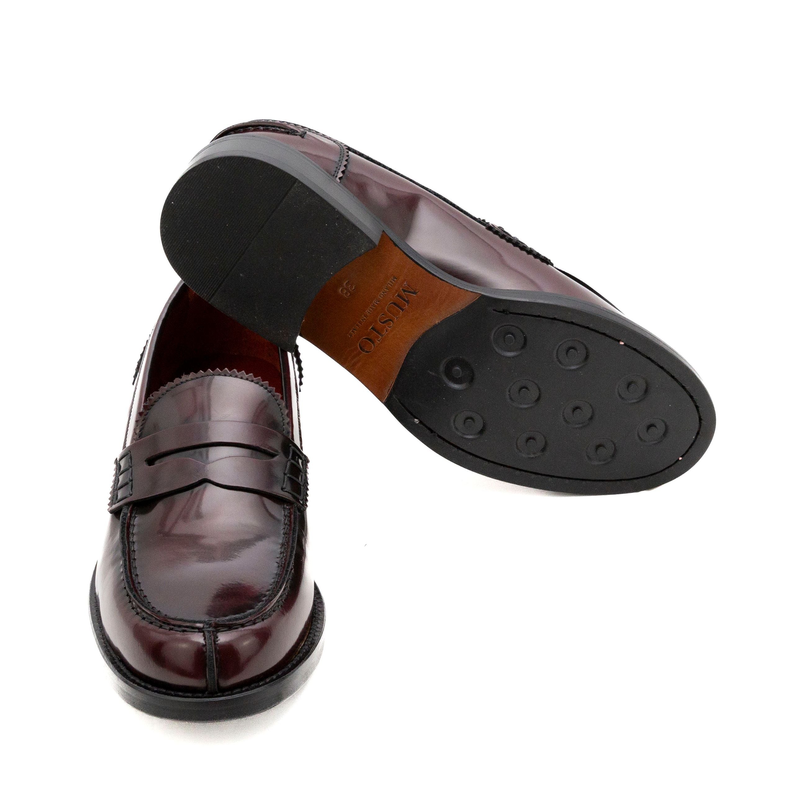 MUSTO Mocassini PELLE SPAZZOLATA MARGELLINA AD241 - Musto Calzature srl