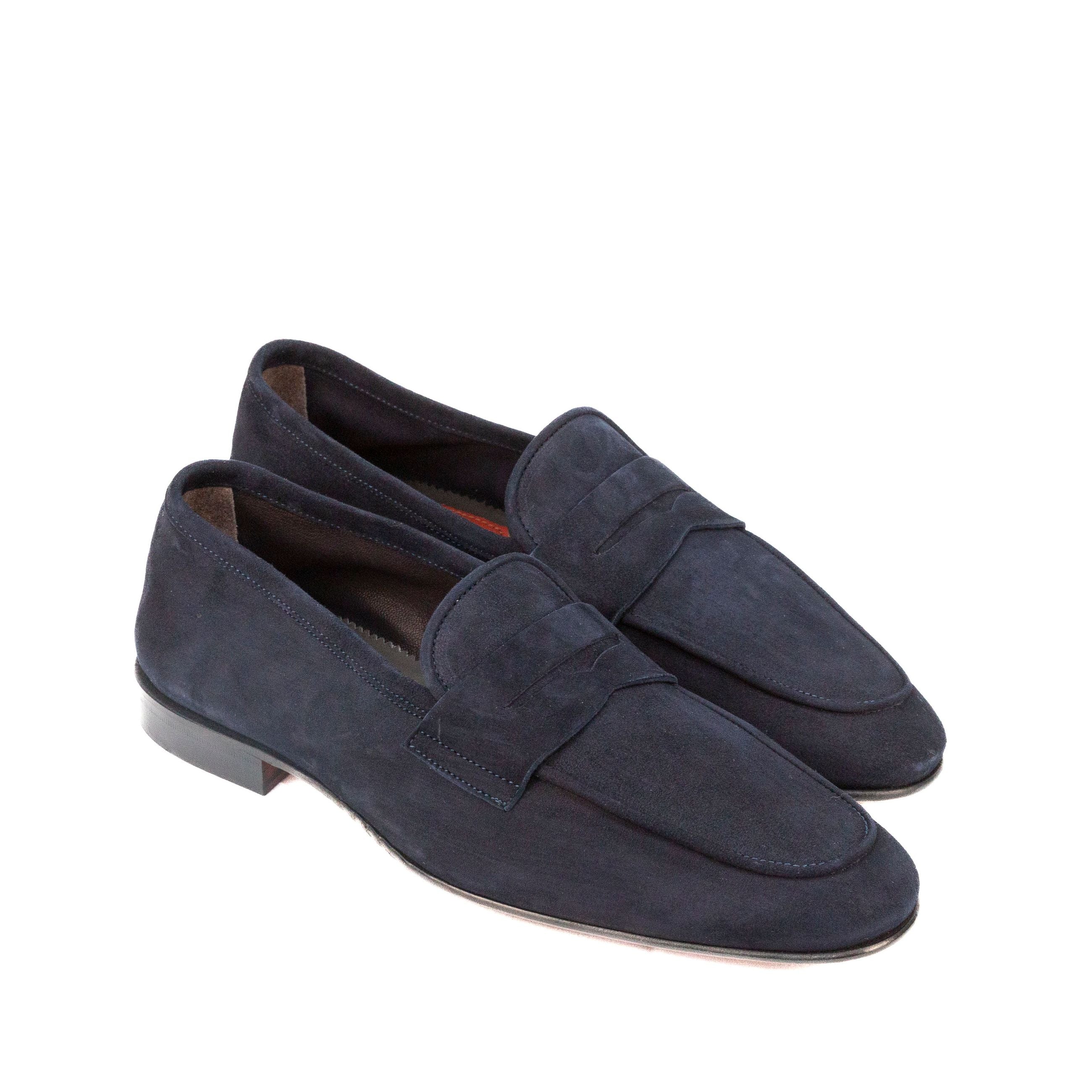 MUSTO mocassini uomo in camoscio Pompei - Musto Calzature srl