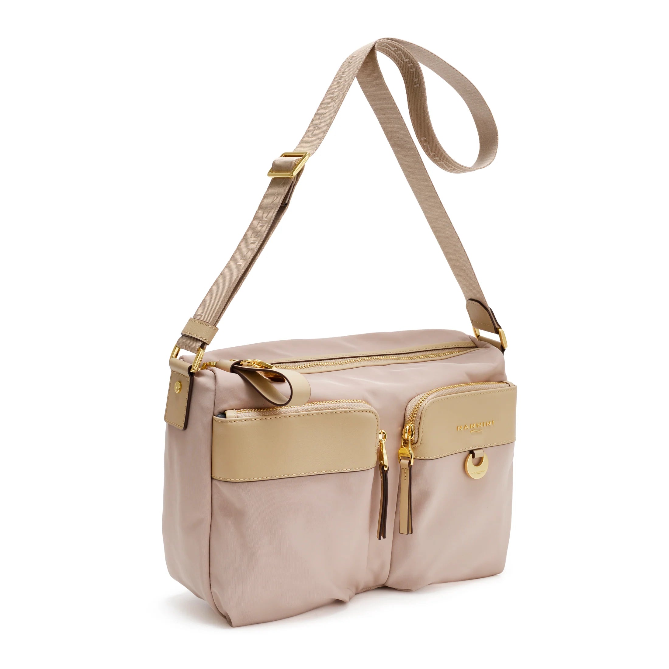 NANNINI Borsa Urban Mix Nylon & Pelle LIBERTY - Musto Calzature srl