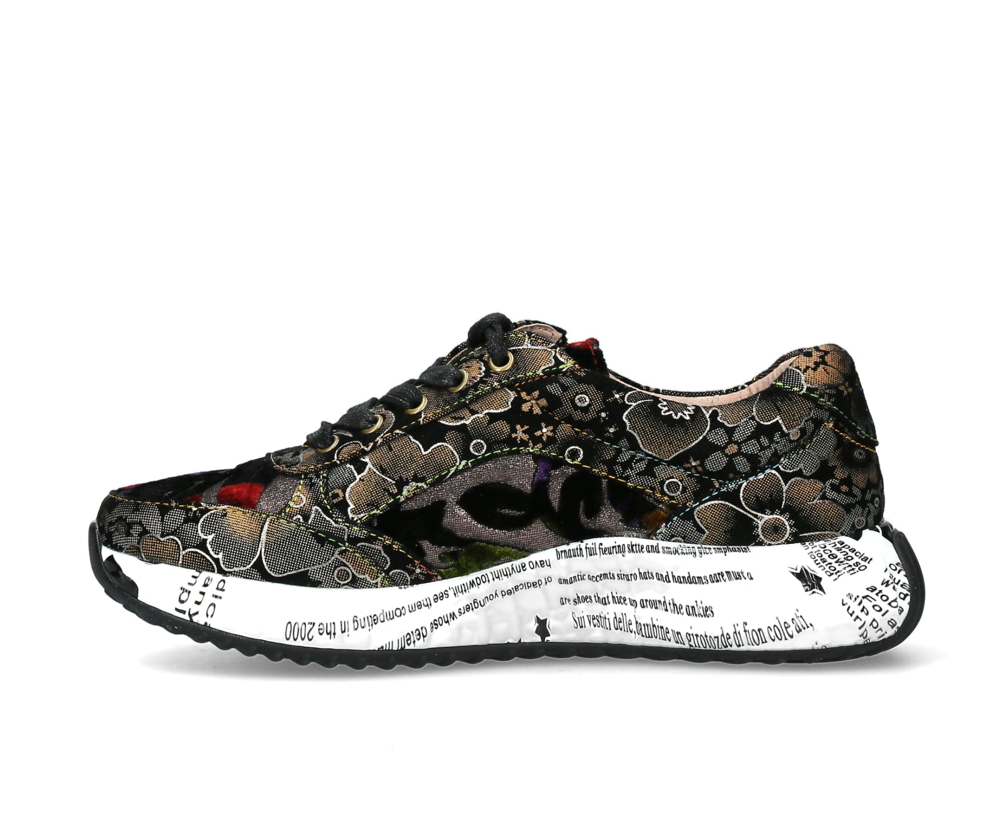 LAURA VITA Sneakers pelle e tessuto BURTON 11 - Musto Calzature srl