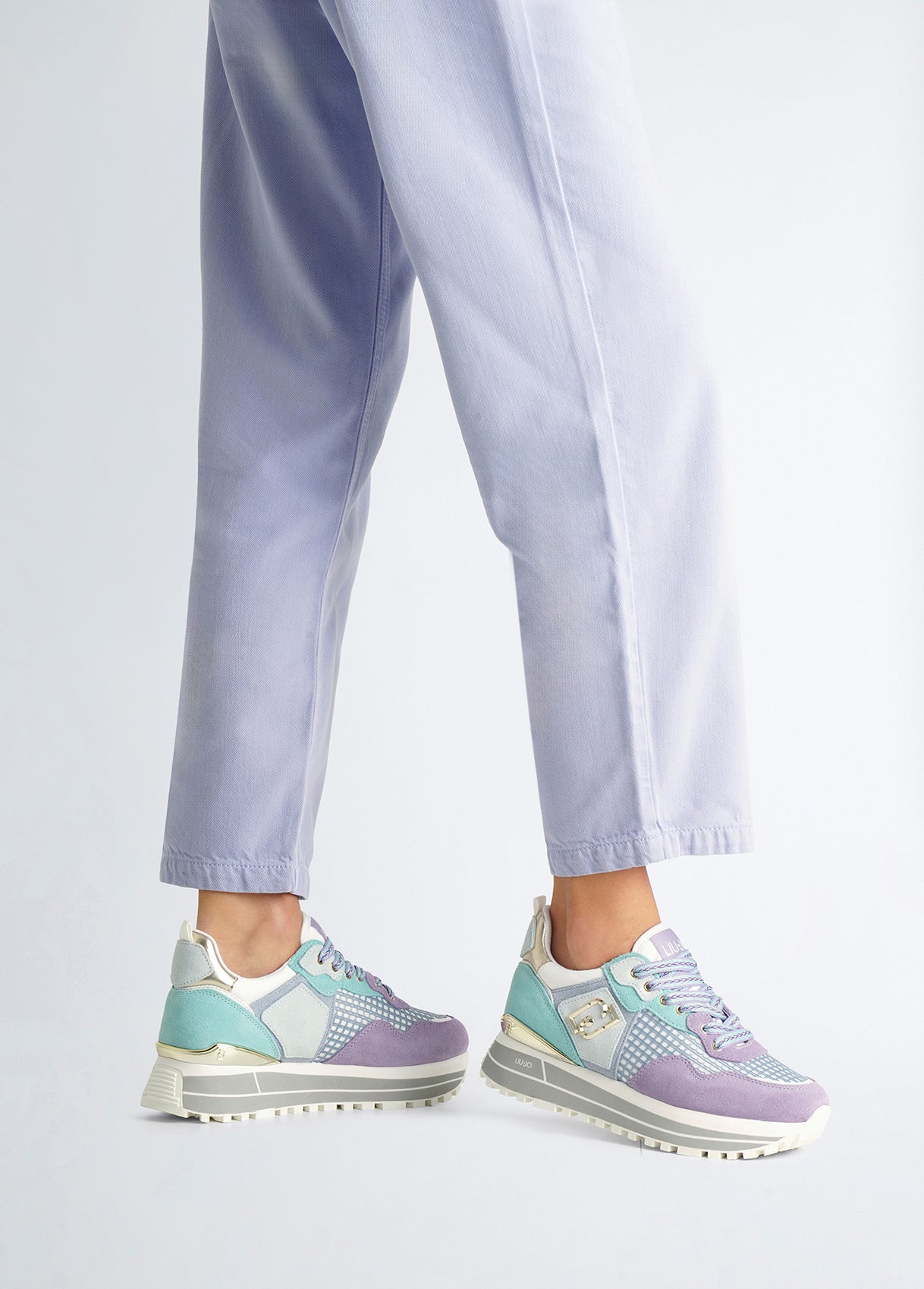 LIU JO sneakers donna camoscio Maxi Wonder - Musto Calzature srl