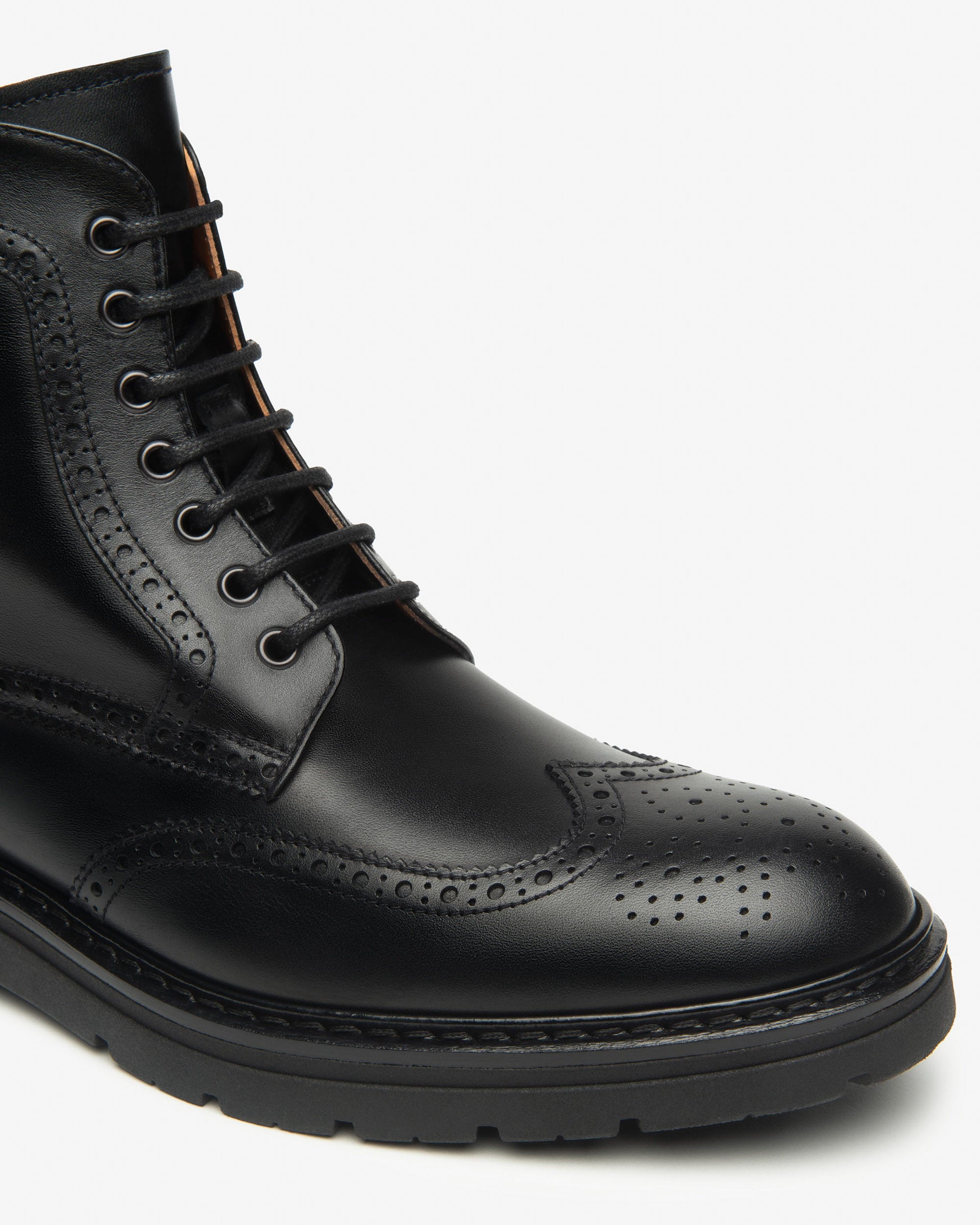 NeroGiardini Anfibi da uomo in pelle con dettagli wilson - Musto Calzature srl