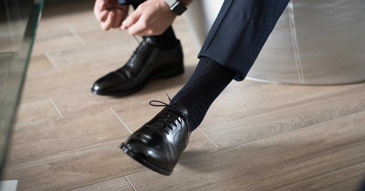 Scarpe da cerimonia per uomo -  mocassini in pelle liscia da musto calzature