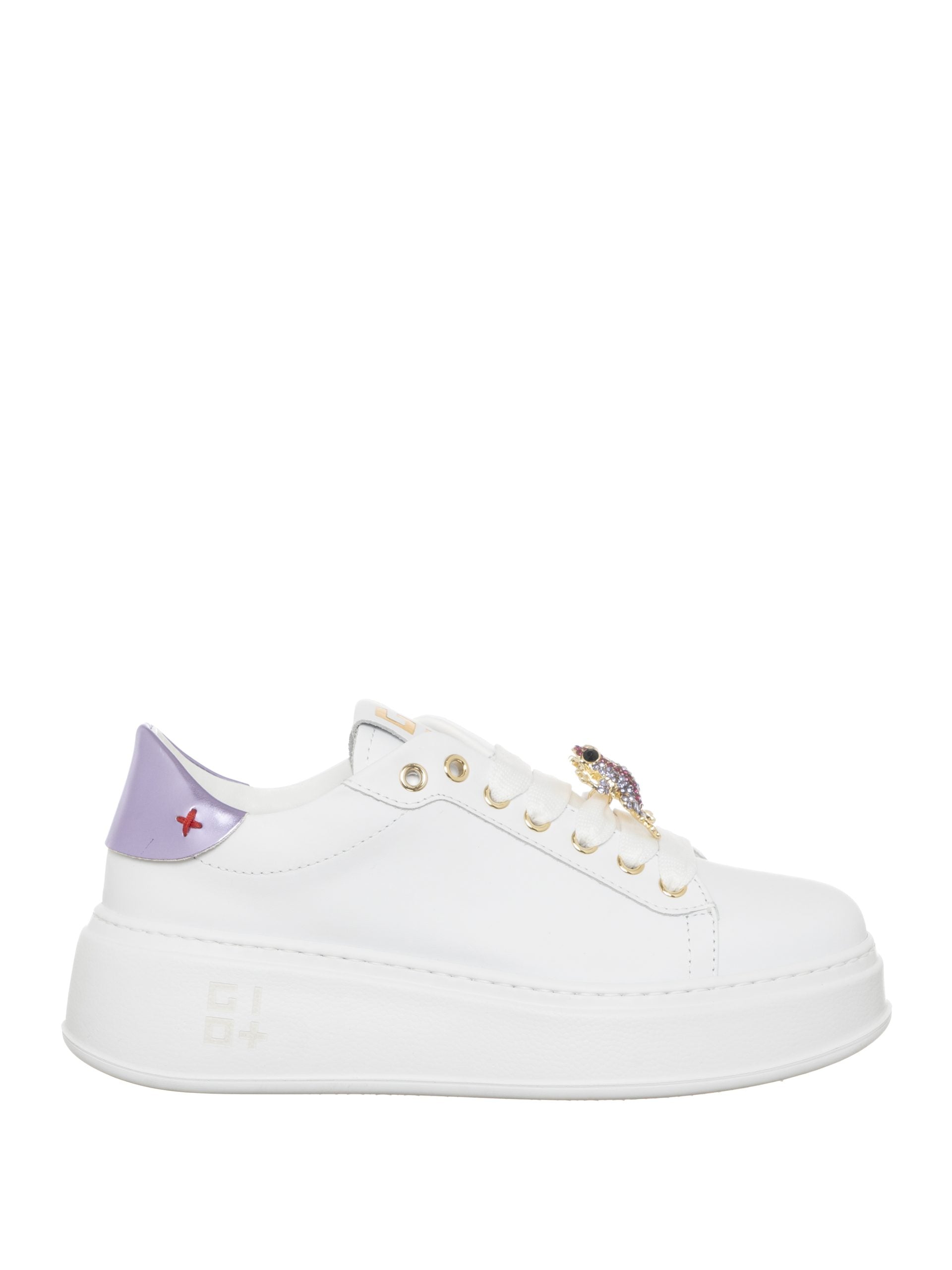 GIO + sneakers donna con platform in pelle JEANNETTE - Musto Calzature srl