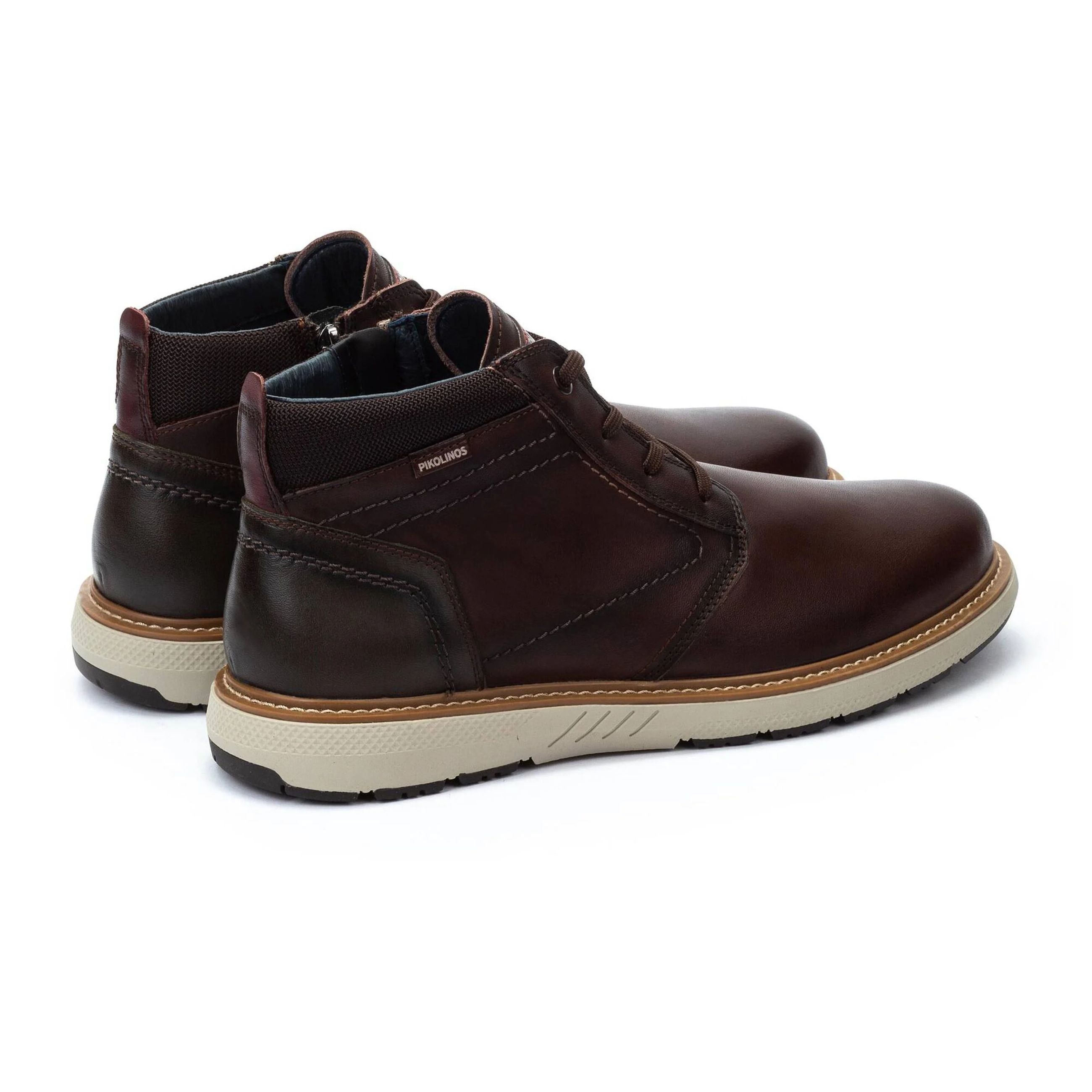 Pikolinos Polacchini da uomo in pelle bicolore BILBAO - Musto Calzature srl
