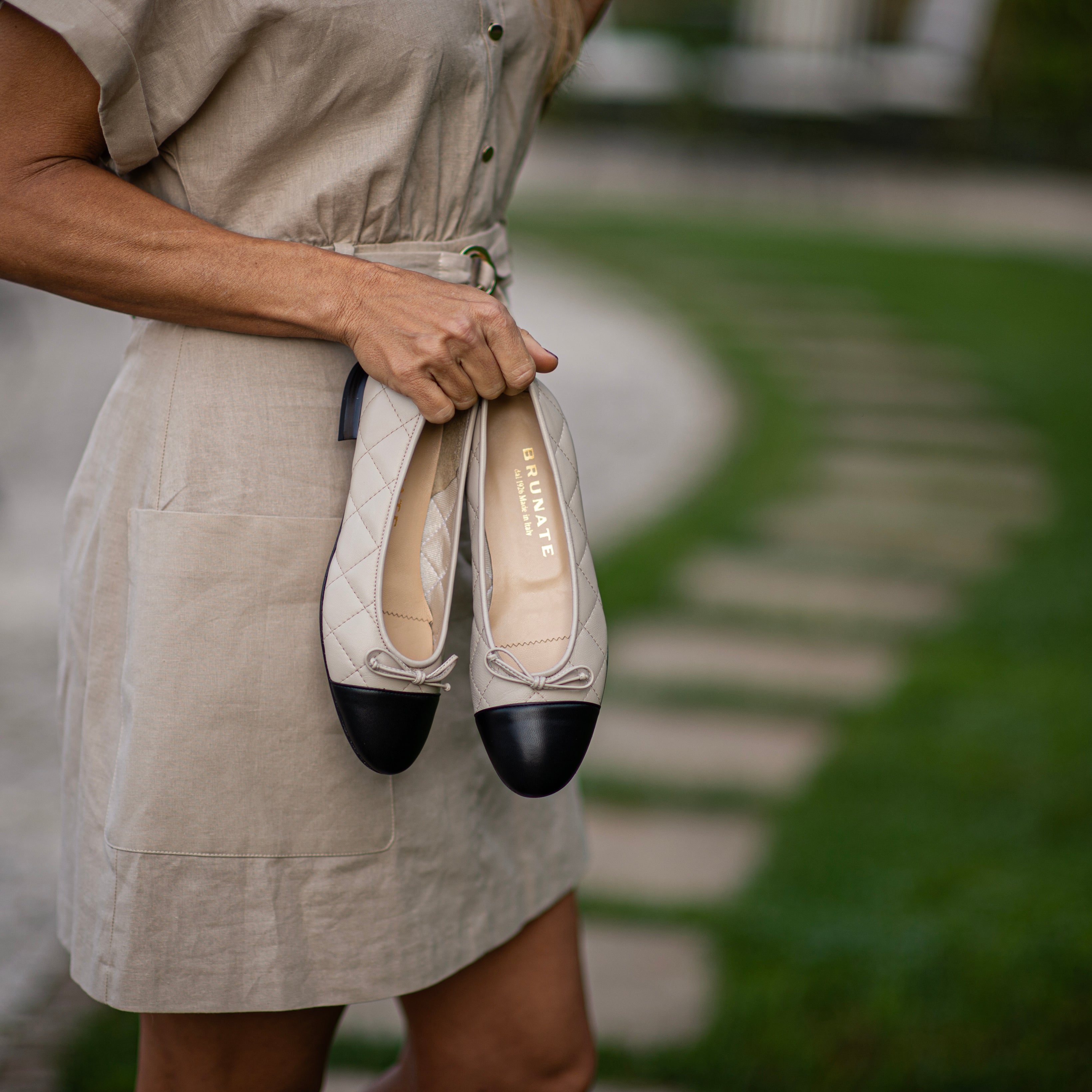 BRUNATE Ballerine da donna in nappa - Musto Calzature srl