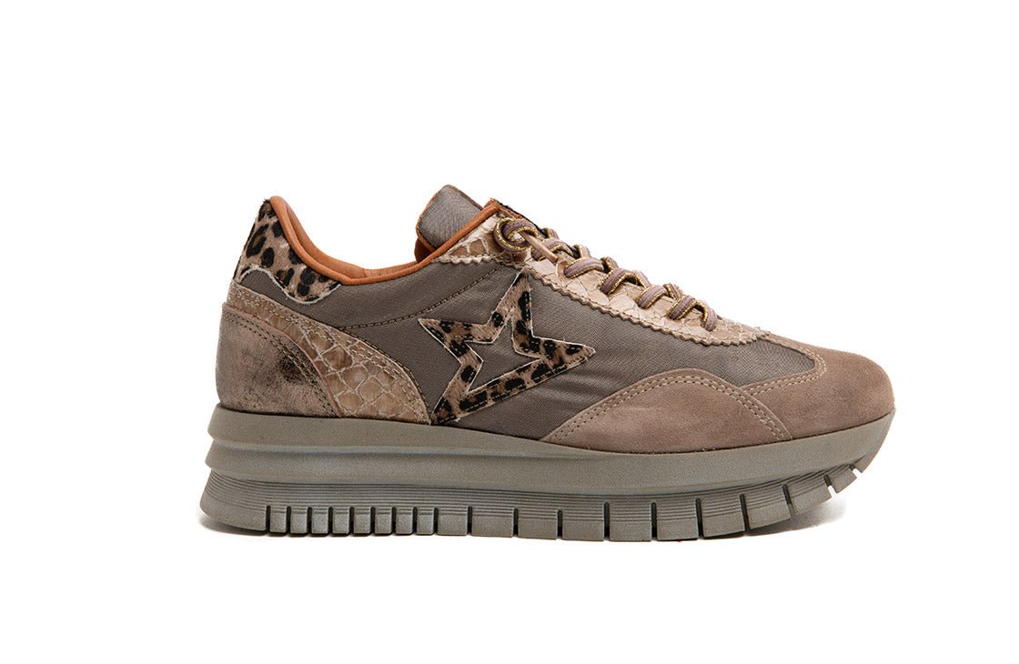 CETTI Sneakers pelle e tessuto C - 1259 SRA - Musto Calzature srl