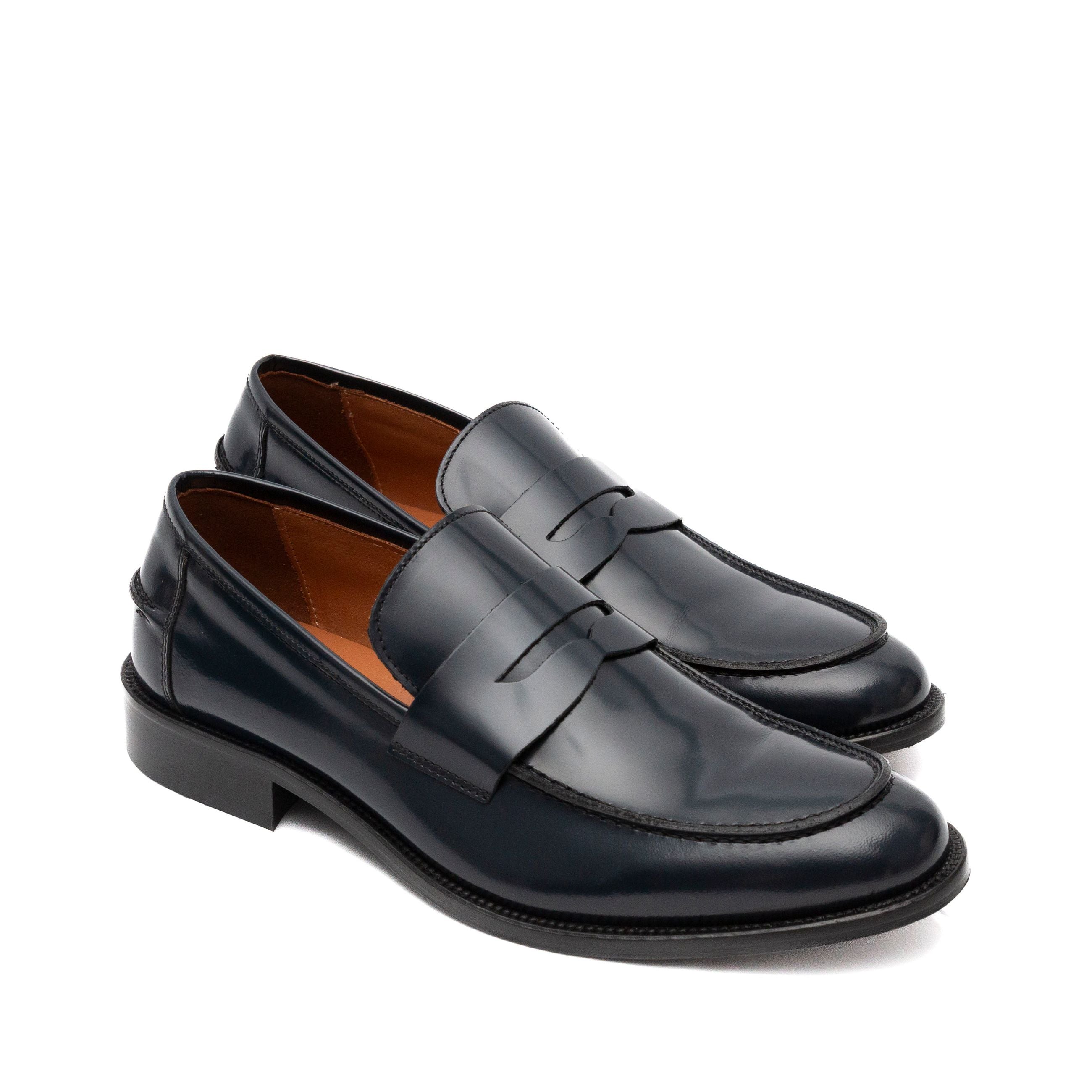 MUSTO Men's Moccasins BRUSHED LEATHER OXFORD – Musto Calzature srl - Main Image