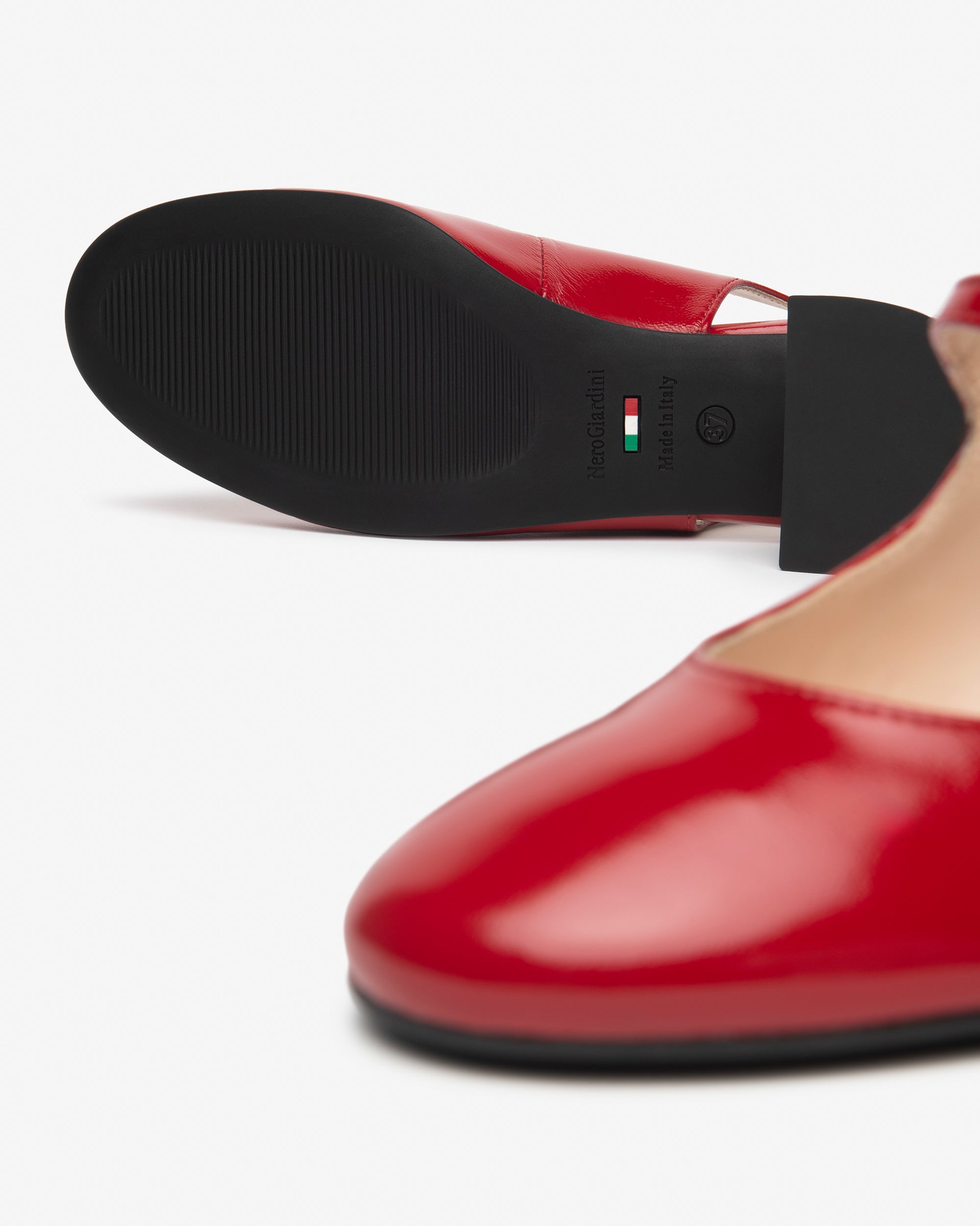 NEROGIARDINI Decolletè tacco basso Vernice E615510D - Musto Calzature srl