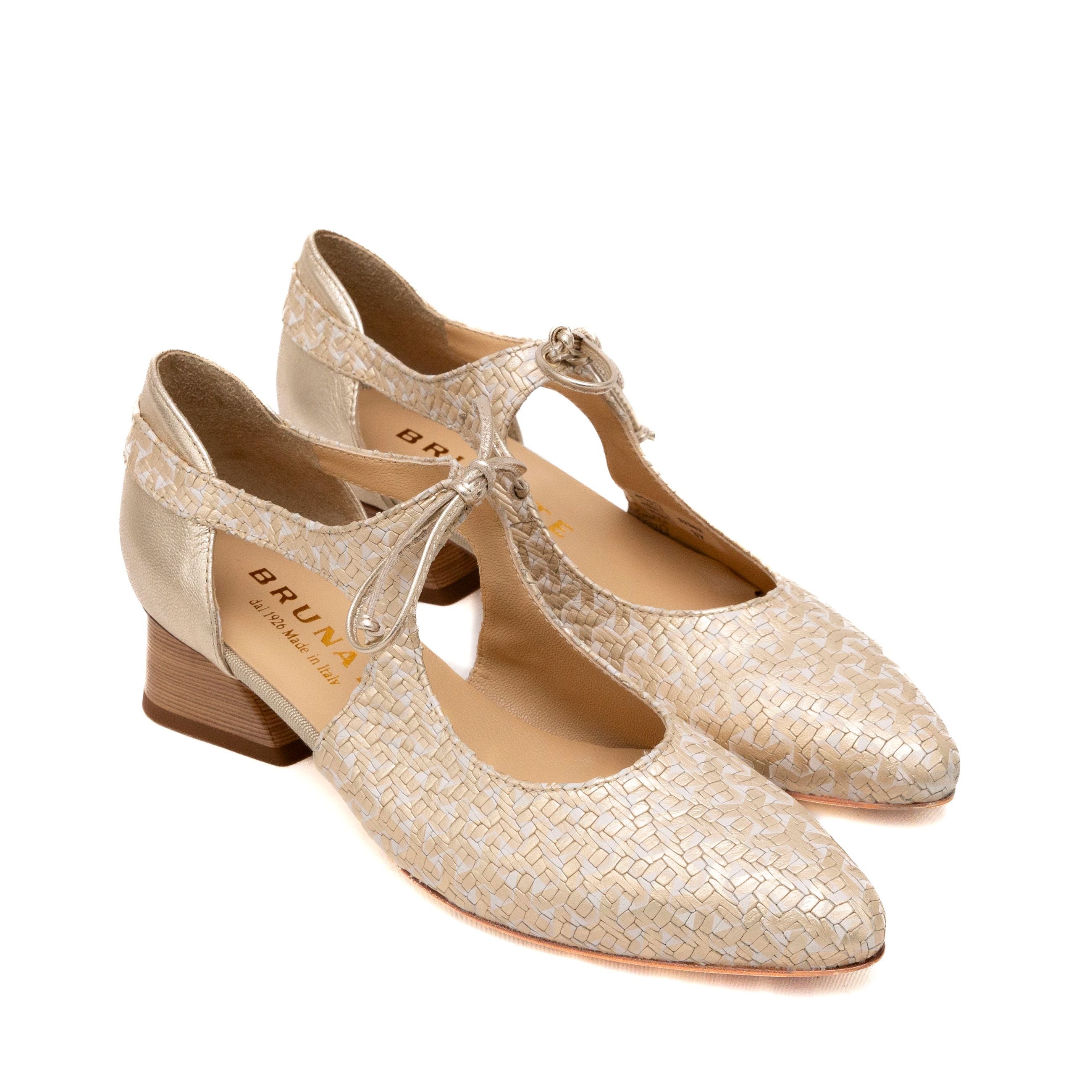 BRUNATE Decolletè tacco basso Pelle 32382 pl - Musto Calzature srl