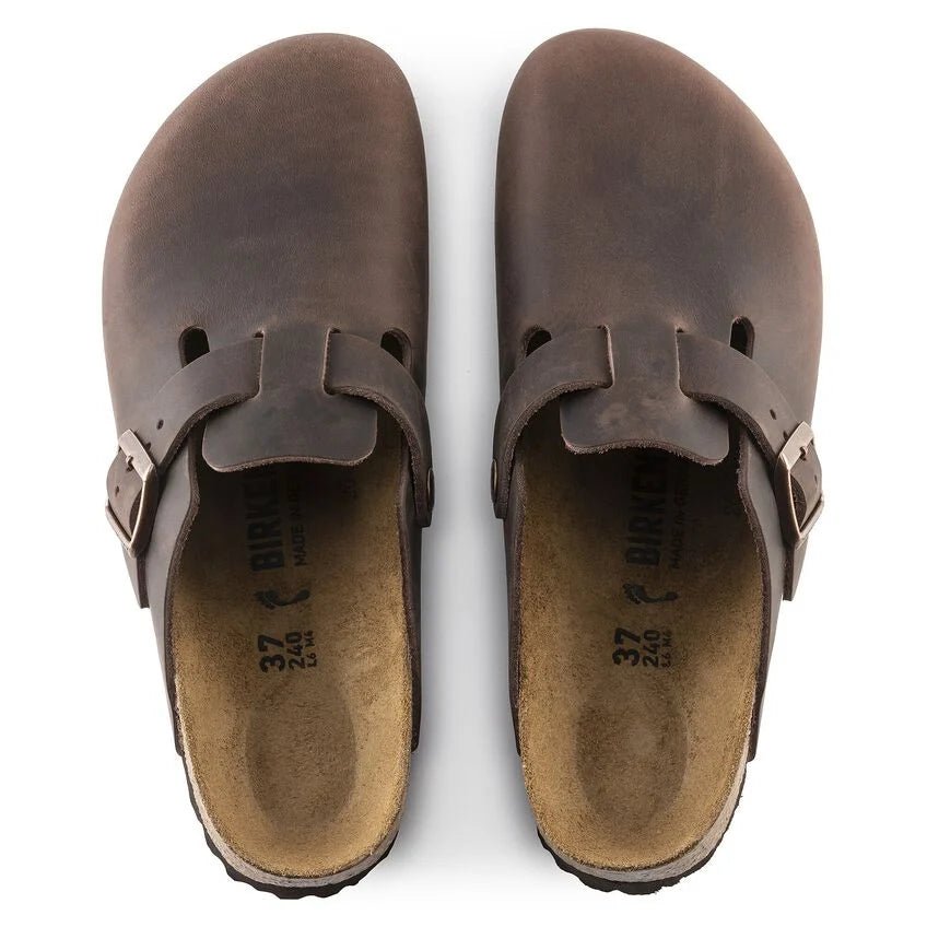 BIRKENSTOCK Sandali Oiled Leather Boston - Musto Calzature srl