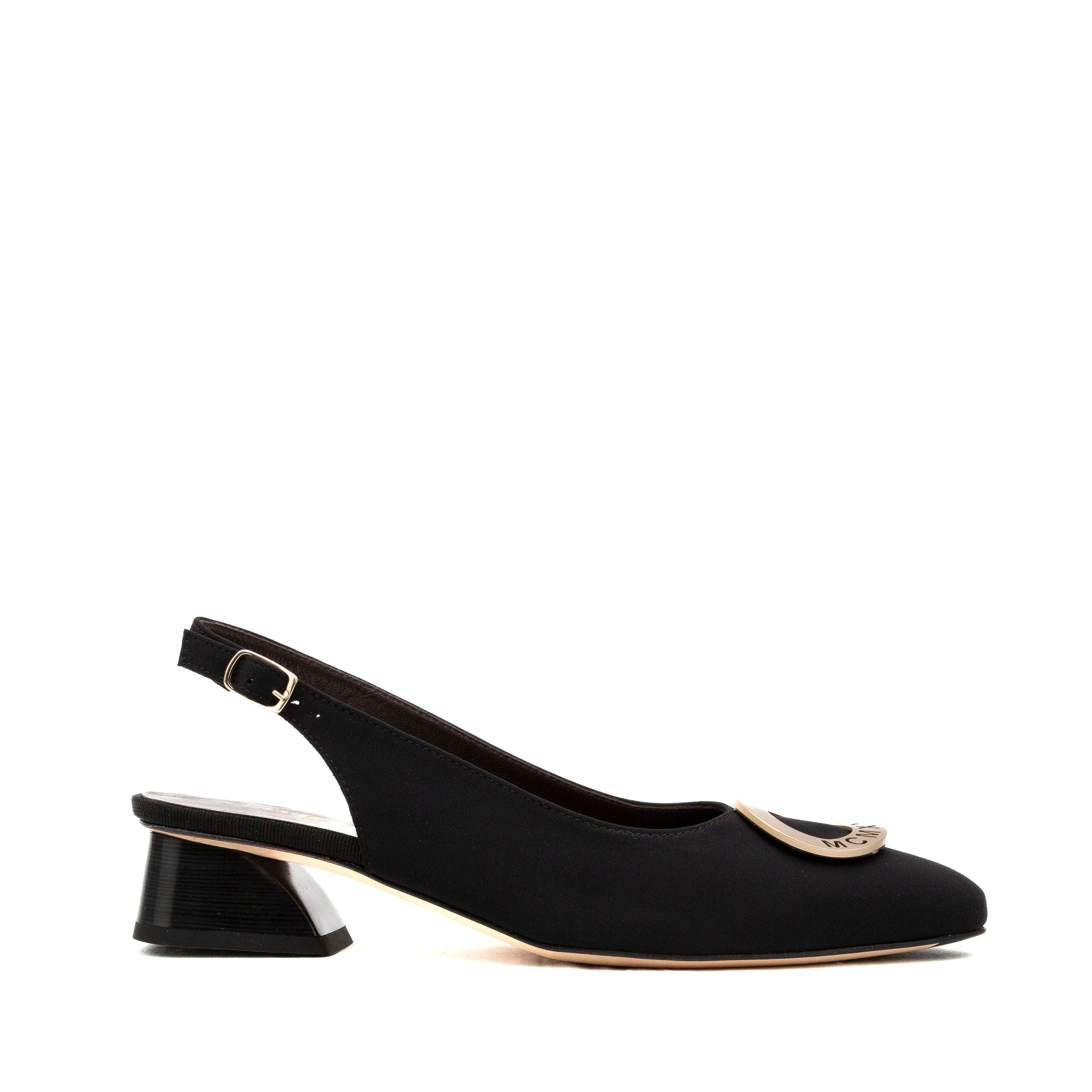 BRUNATE Decolletè tacco basso TESSUTO 31531 - Musto Calzature srl