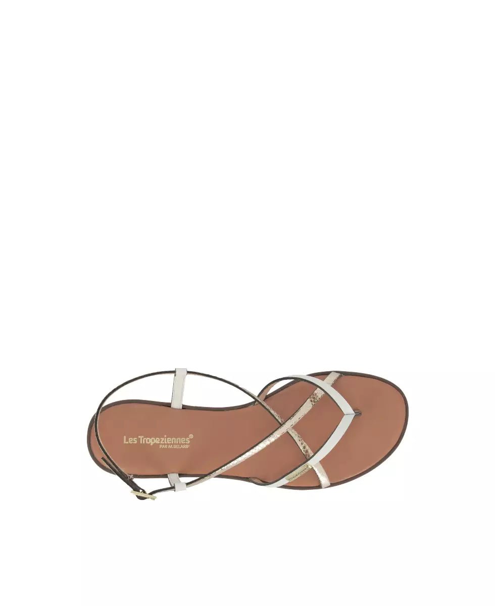 LES TROPEZIENNES Sandali bassi Pelle MONAGUM C330724 - Musto Calzature srl