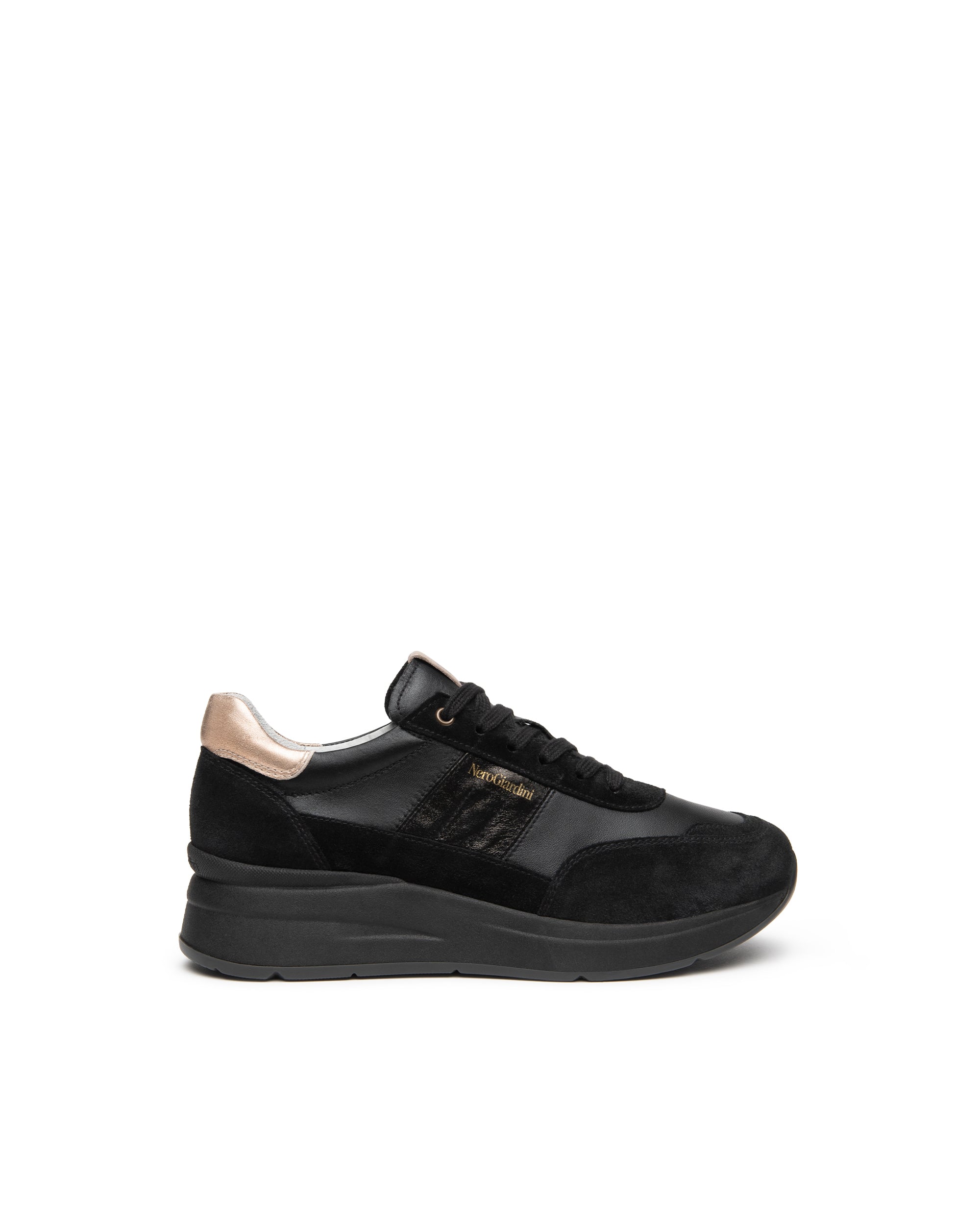 NEROGIARDINI Sneakers pelle e camoscio I617330D - Musto Calzature srl
