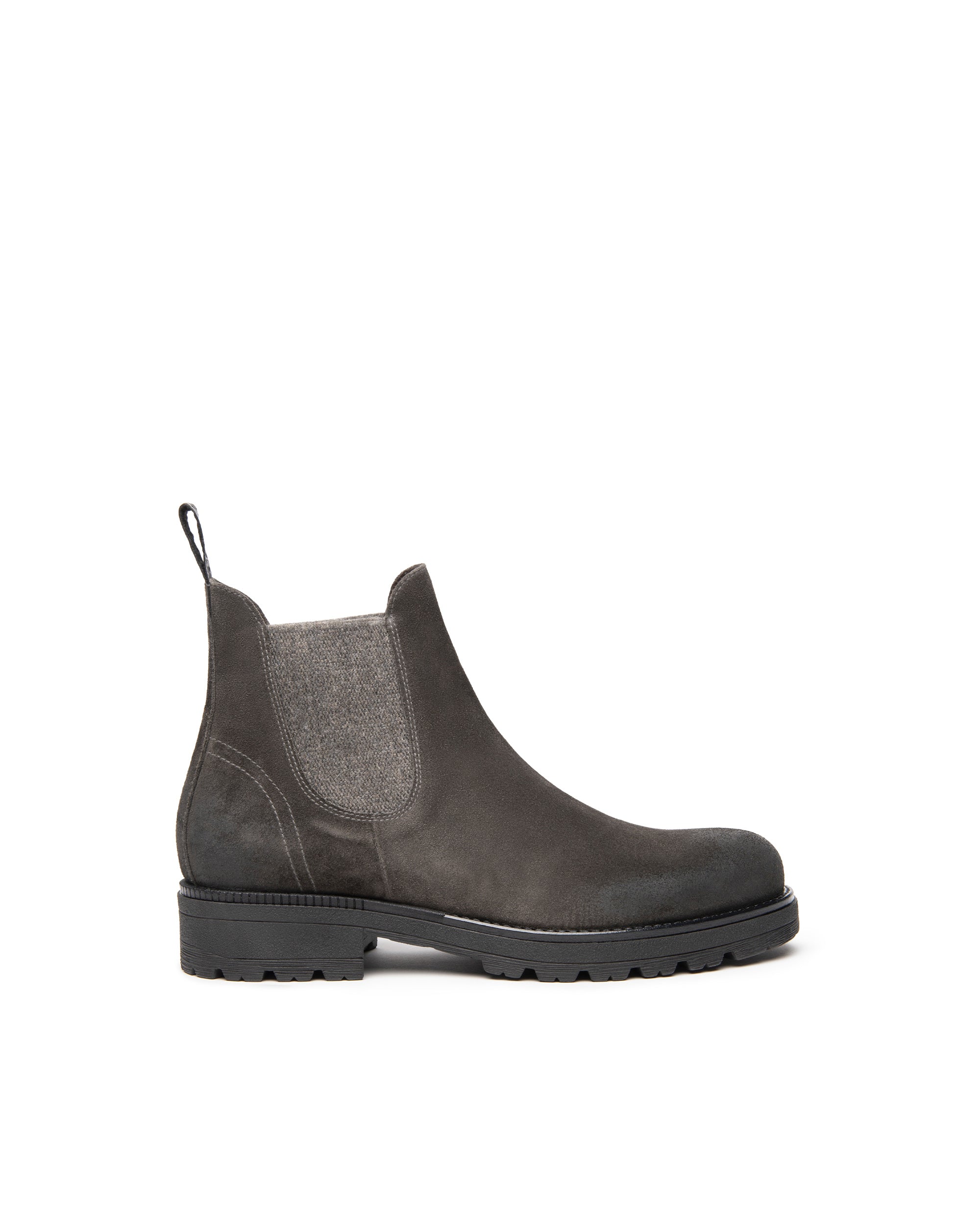 NeroGiardini Stivaletti chelsea da uomo in camoscio - Musto Calzature srl