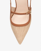 NEROGIARDINI Decolletè tacco basso pelle e tessuto E615471D - Musto Calzature srl