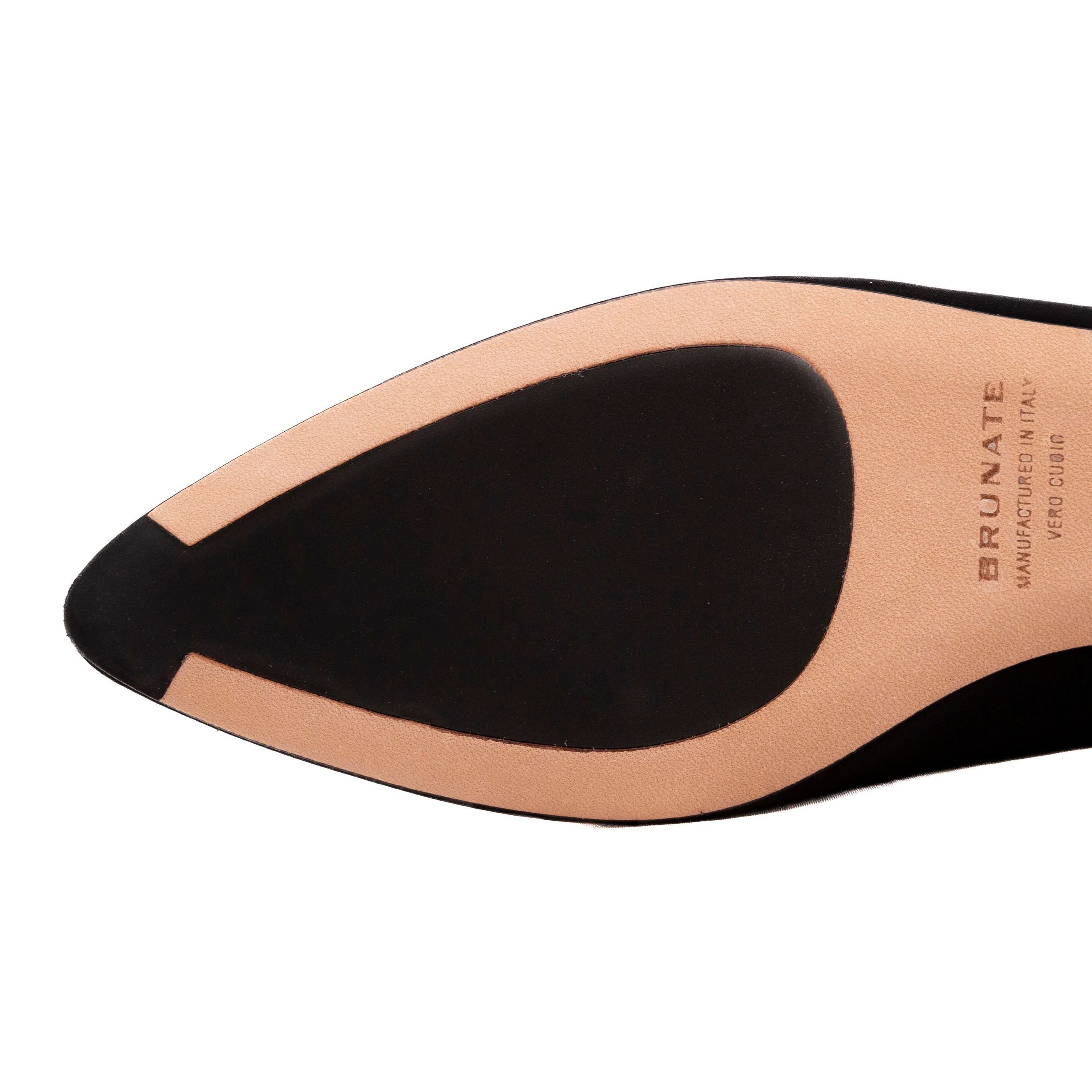 BRUNATE Décolleté da donna in tessuto con tacco basso - Musto Calzature srl