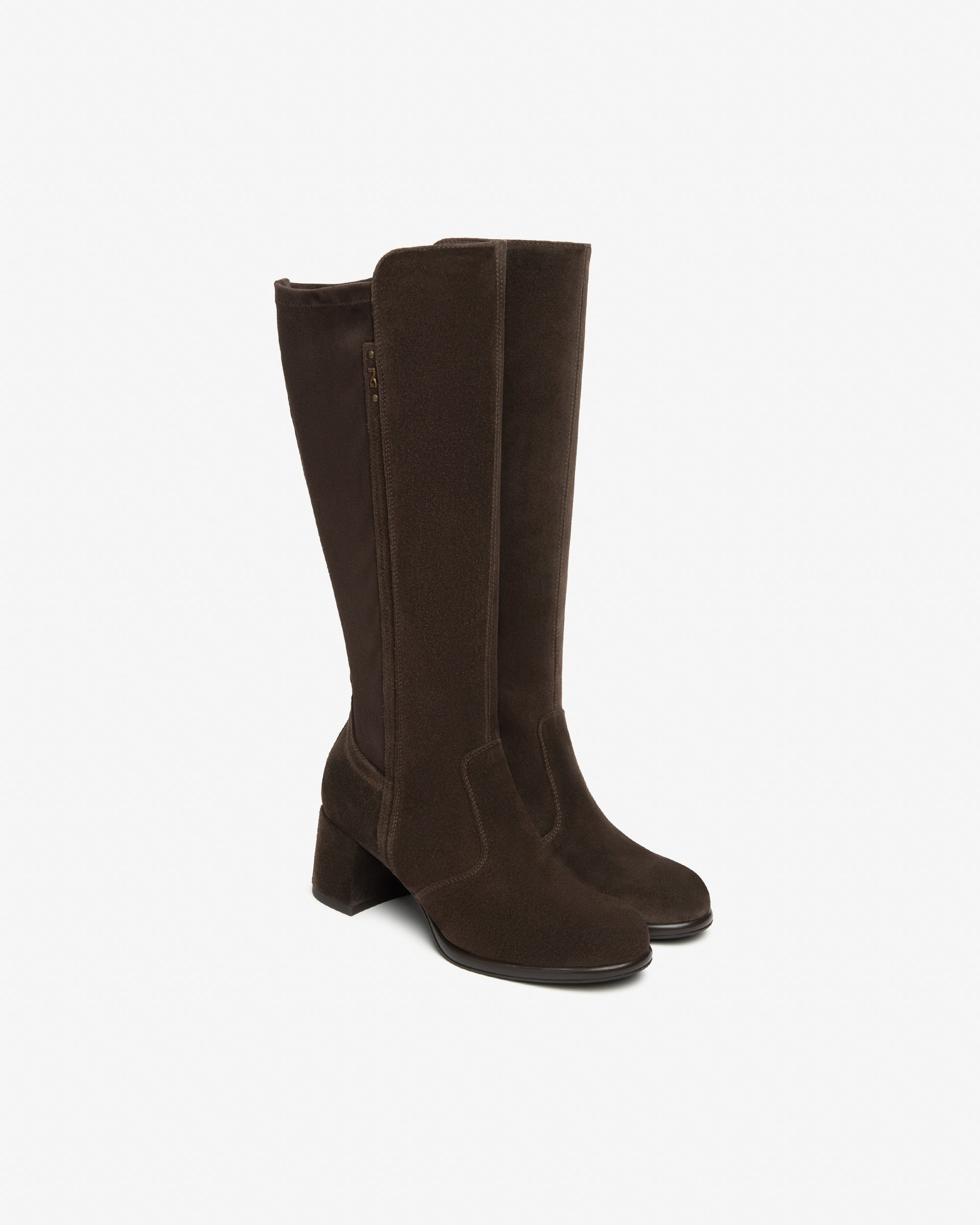 NeroGiardini stivali da donna in pelle scamosciata - Musto Calzature srl