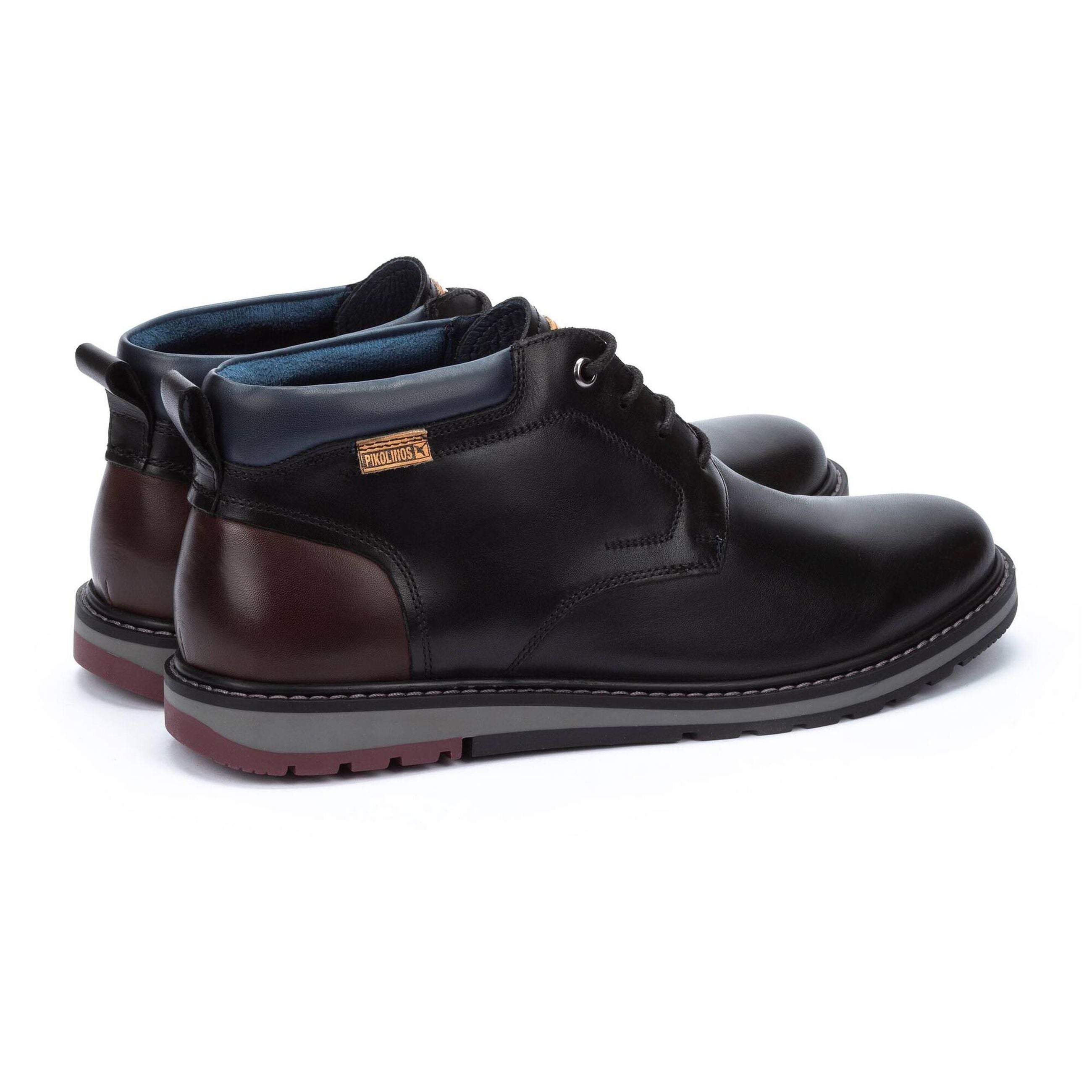 Pikolinos Berna Uomo: Stivaletti con Lacci e Soletta Estraibile M8J-8181C1