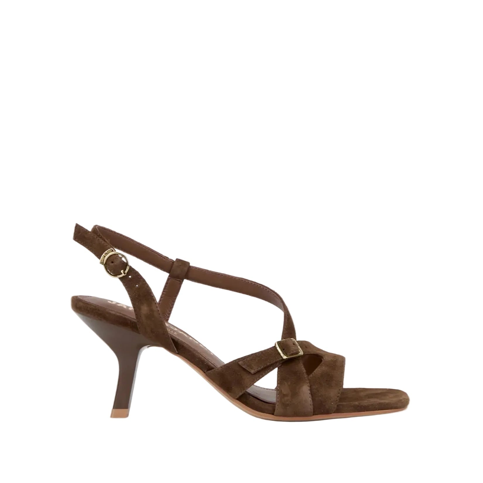 JANET & JANET Sandali tacco medio Camoscio CORINNE J - 782 - Musto Calzature srl