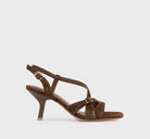 JANET & JANET Sandali tacco medio Camoscio CORINNE J-782 - Musto Calzature srl