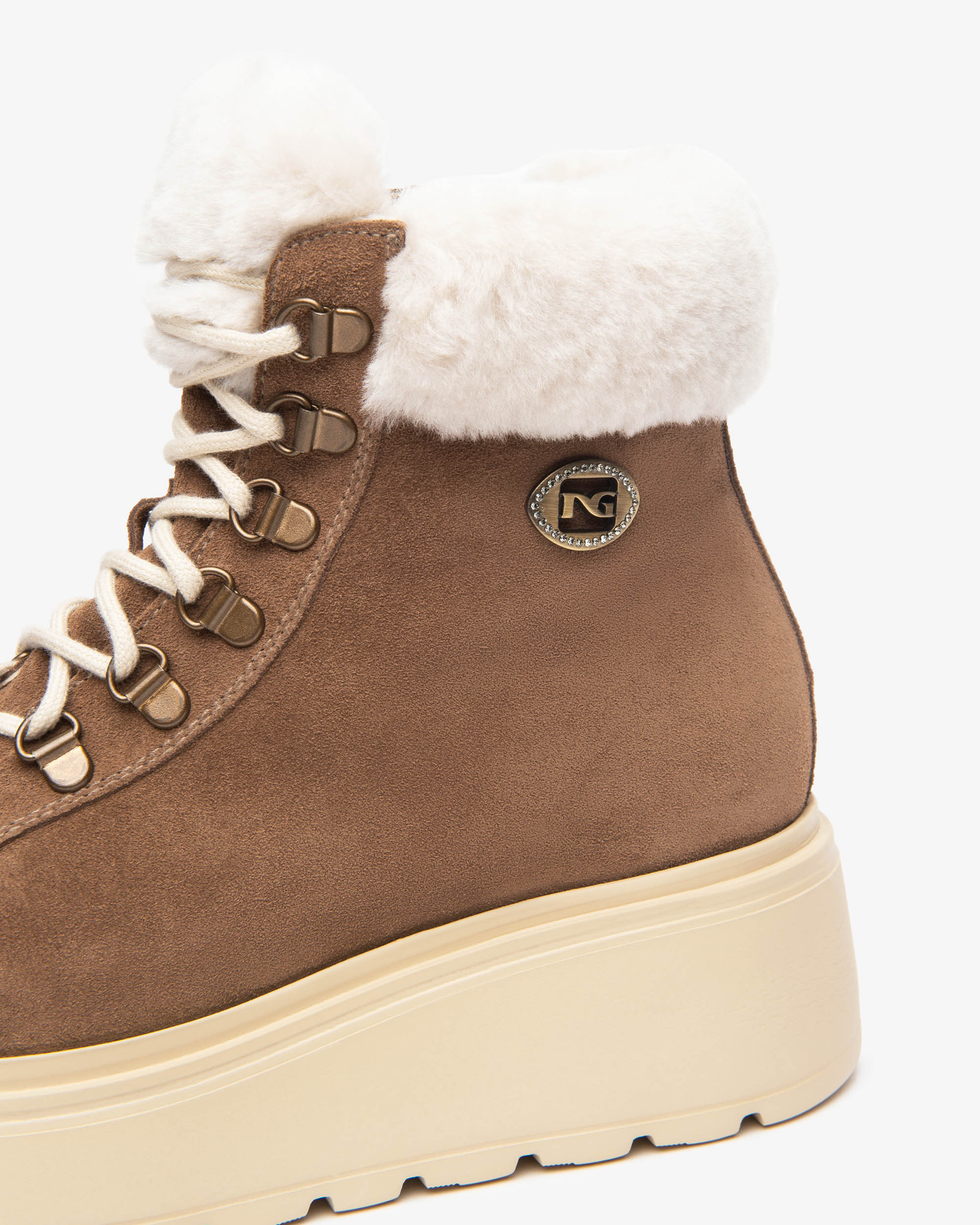Stivaletti Donna NeroGiardini | Scamosciato & Platform I514906D