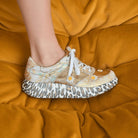 LAURA VITA Sneakers pelle e tessuto NIKITO 52 - Musto Calzature srl