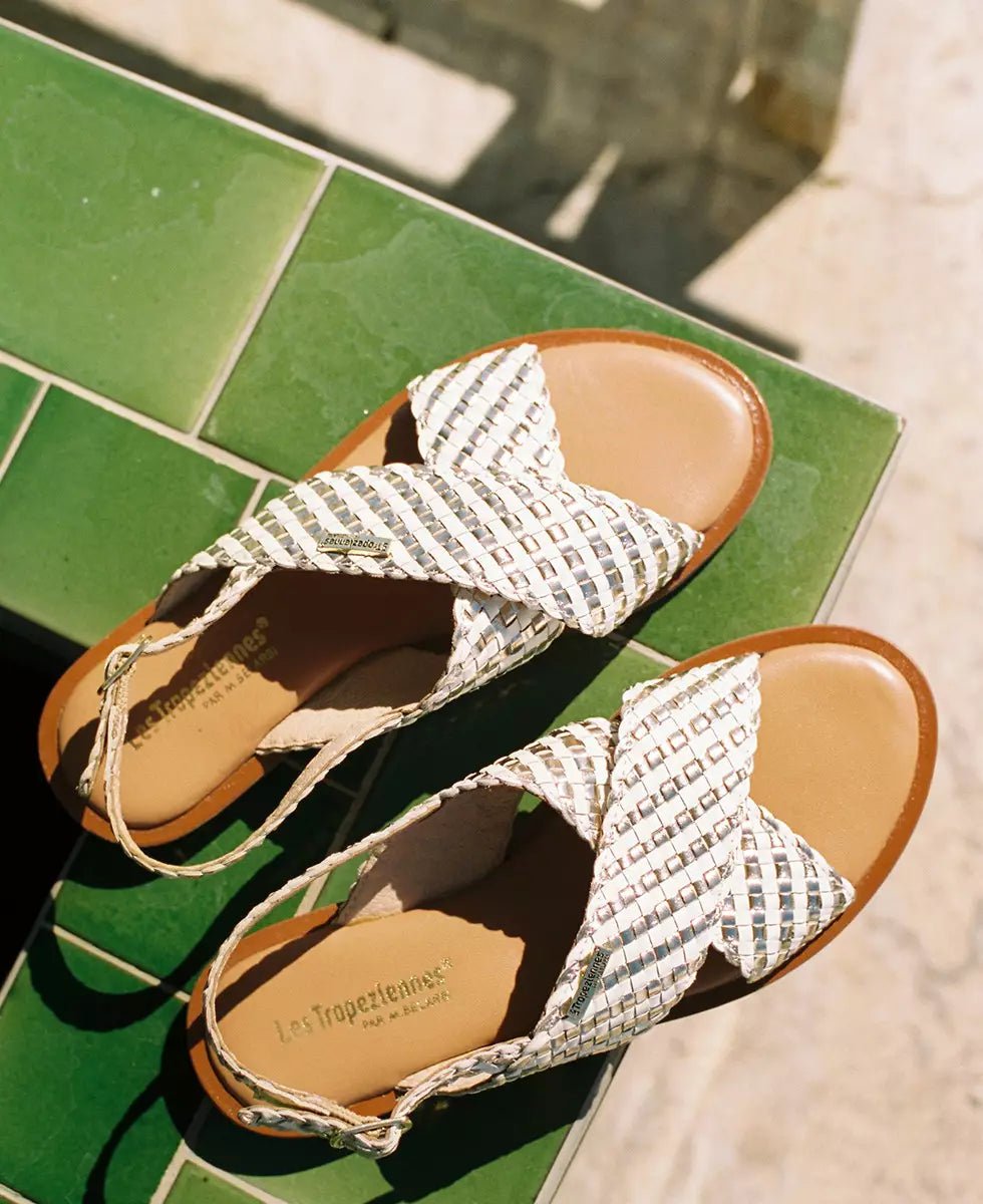 LES TROPEZIENNES Sandali bassi Pelle DOA C330896 - Musto Calzature srl