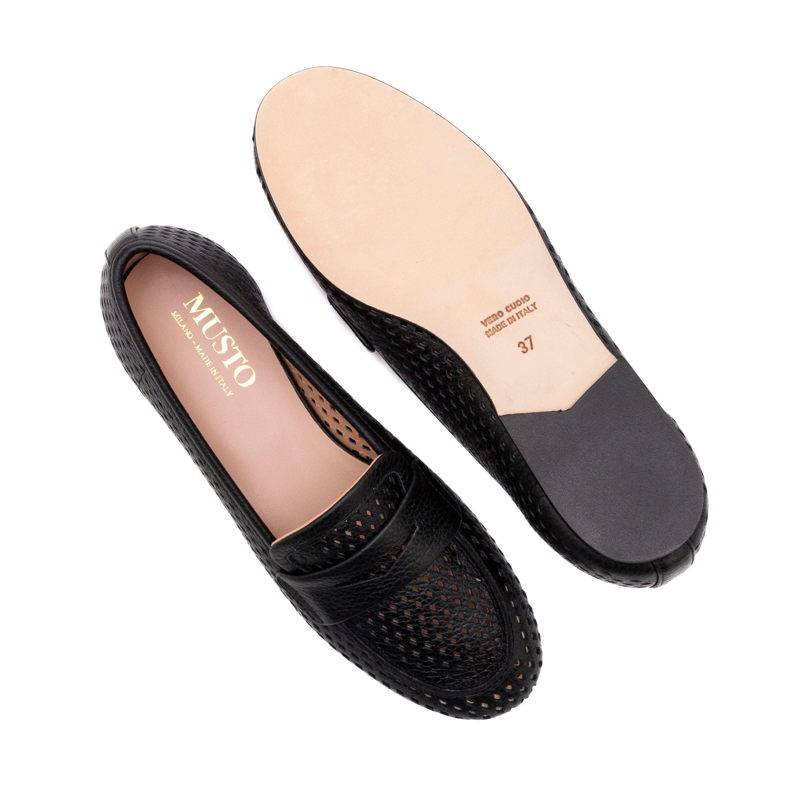 MUSTO Mocassini PELLE FORATA EUFEMIA G879 - FOR - 3 - 10 - Musto Calzature srl