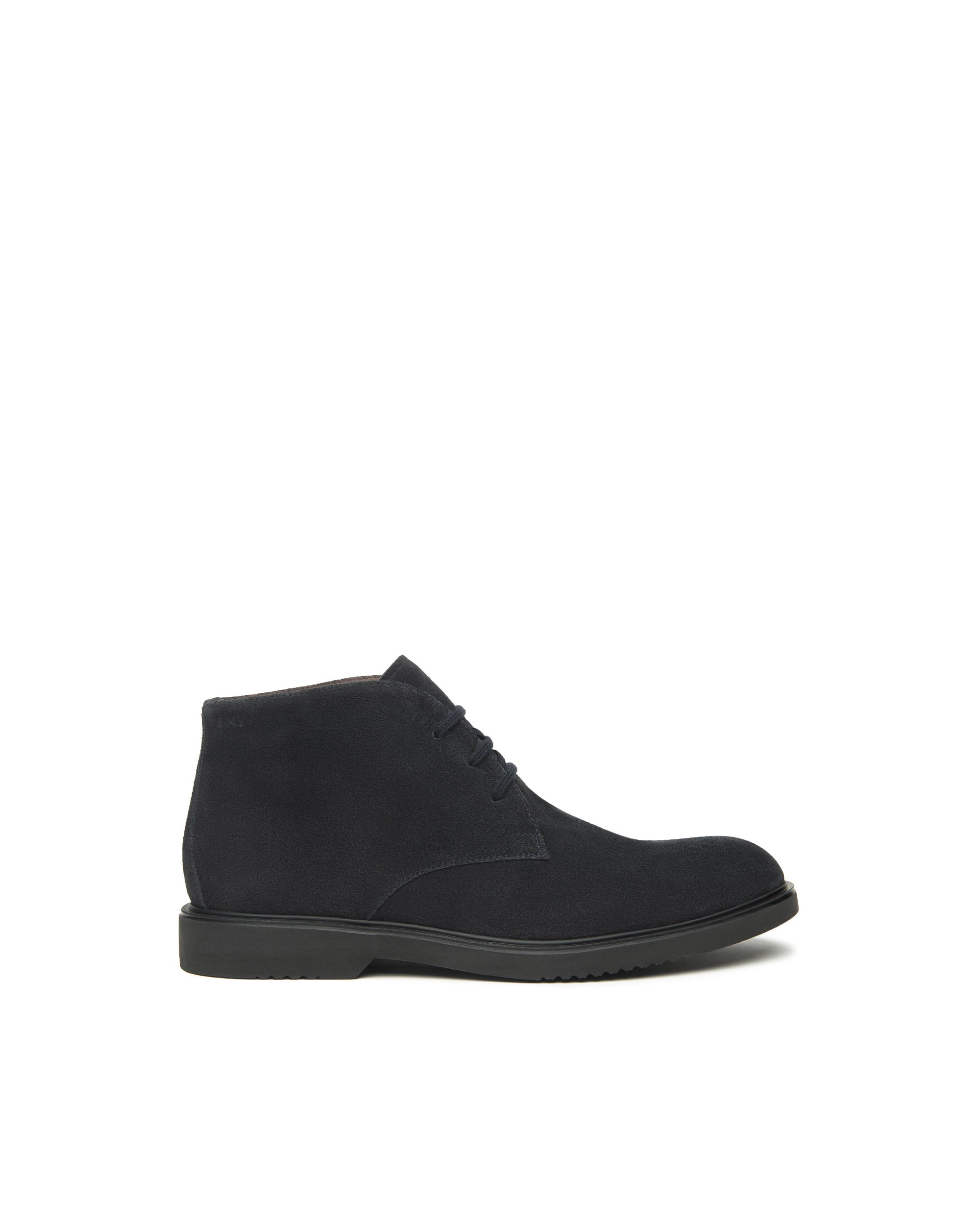 NeroGiardini polacchini da uomo in pelle scamosciata - Musto Calzature srl