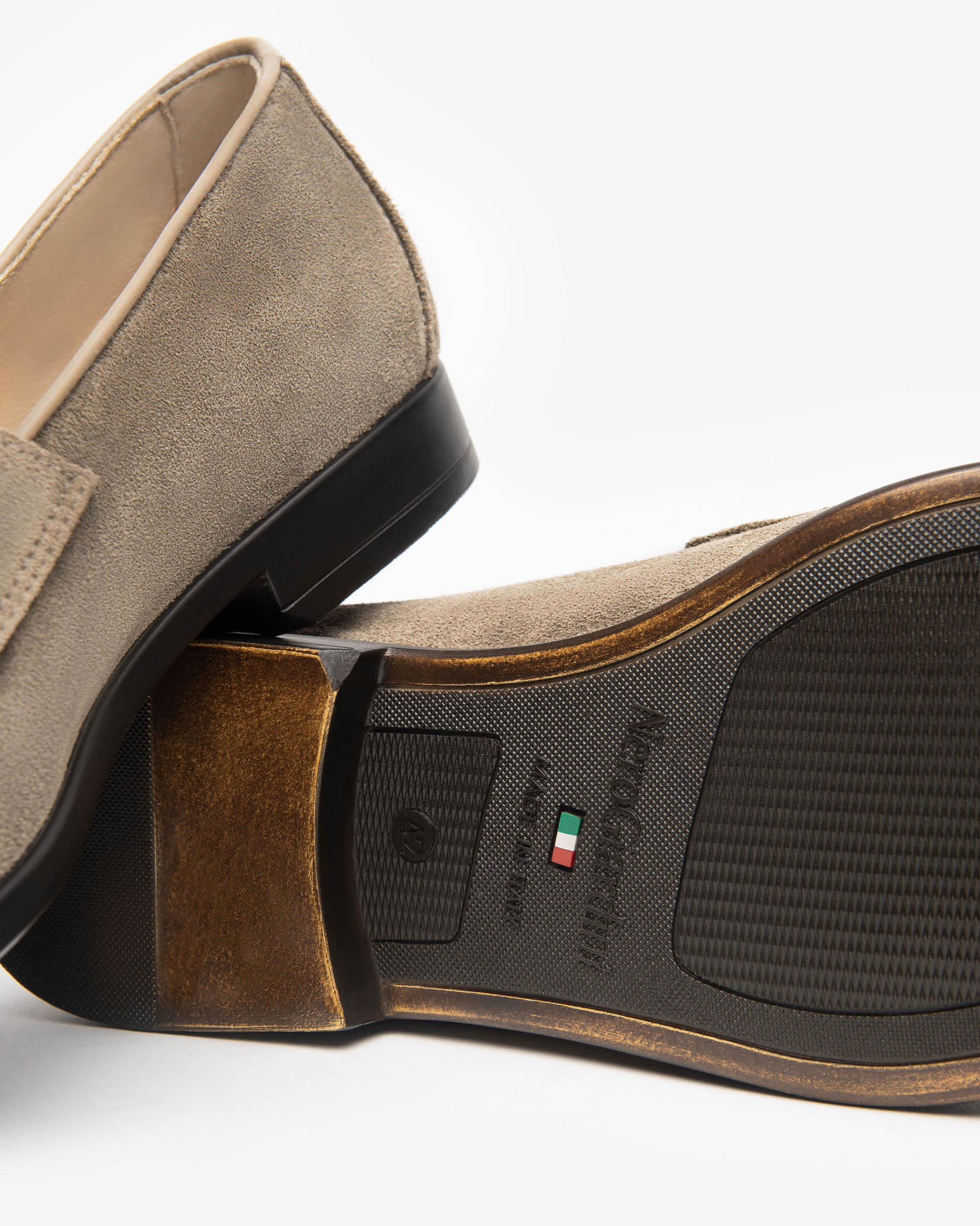 NEROGIARDINI Mocassini uomo Camoscio E500592U - Musto Calzature srl