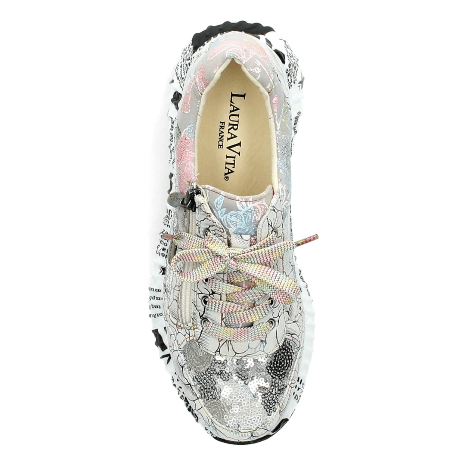 LAURA VITA Sneakers pelle e tessuto BURTON 1123 - Musto Calzature srl