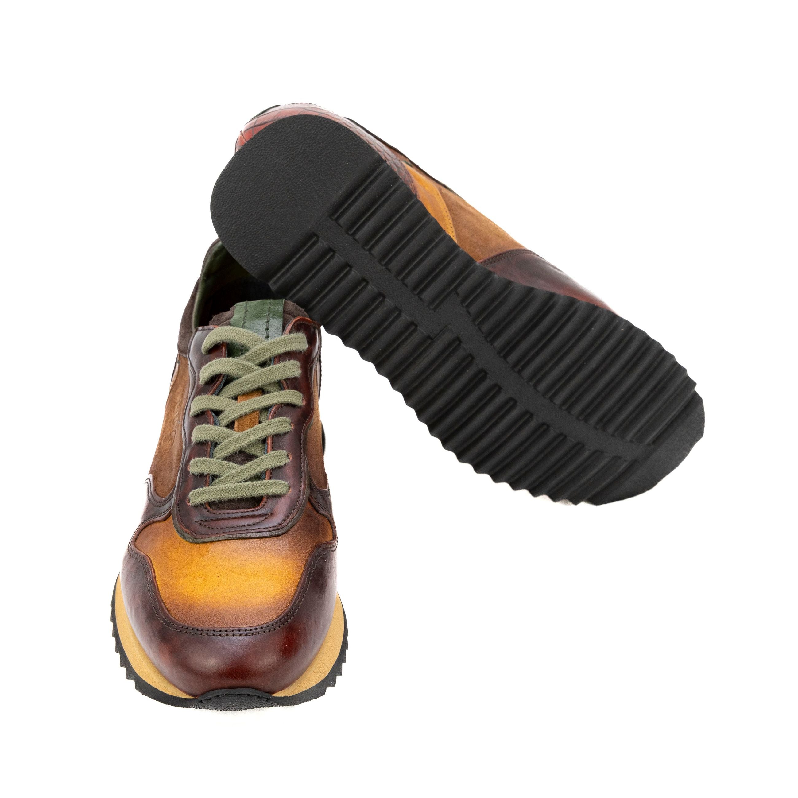 LORENZI Sneakers uomo Pelle 18038 - Musto Calzature srl