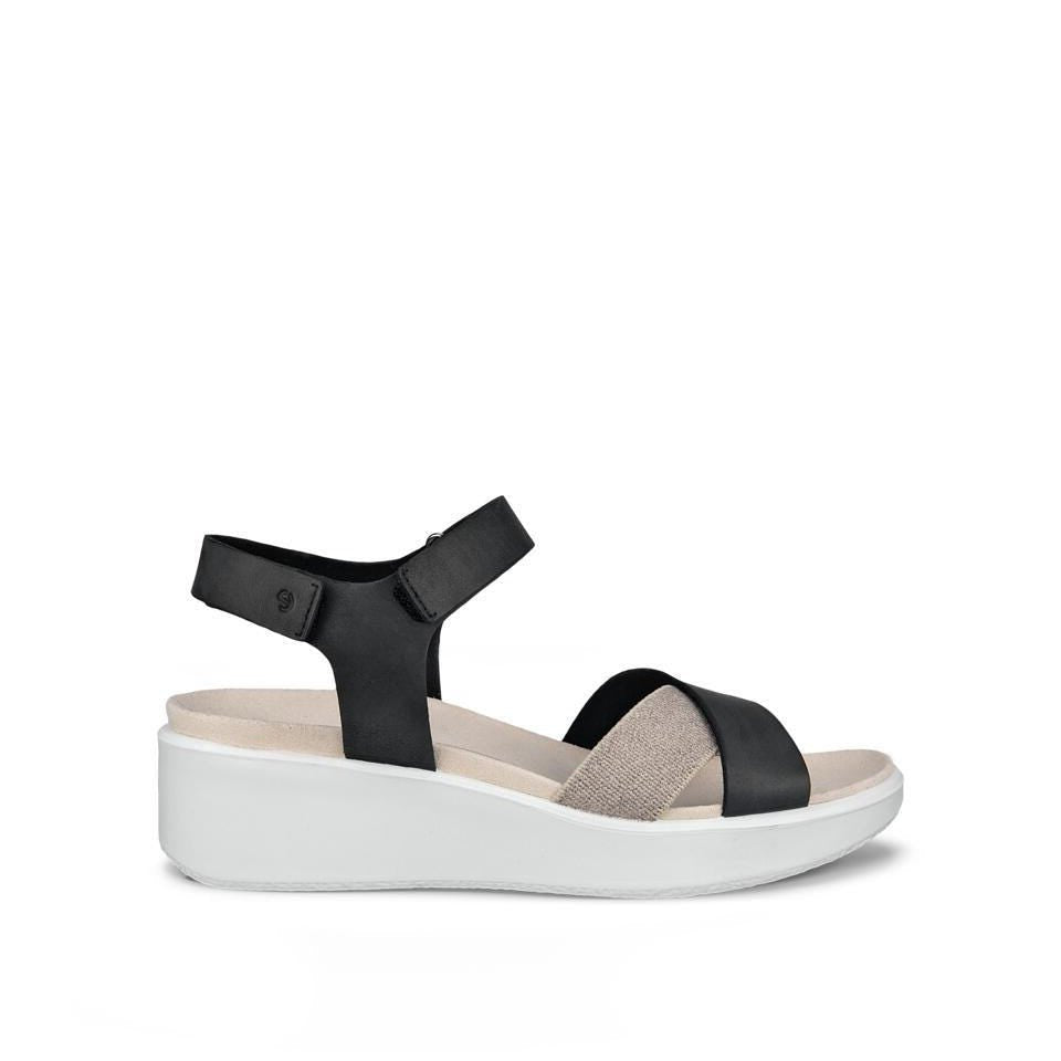 ECCO Zeppe e platforms Pelle Flowt Wedge 273323 - 02001 - Musto Calzature srl