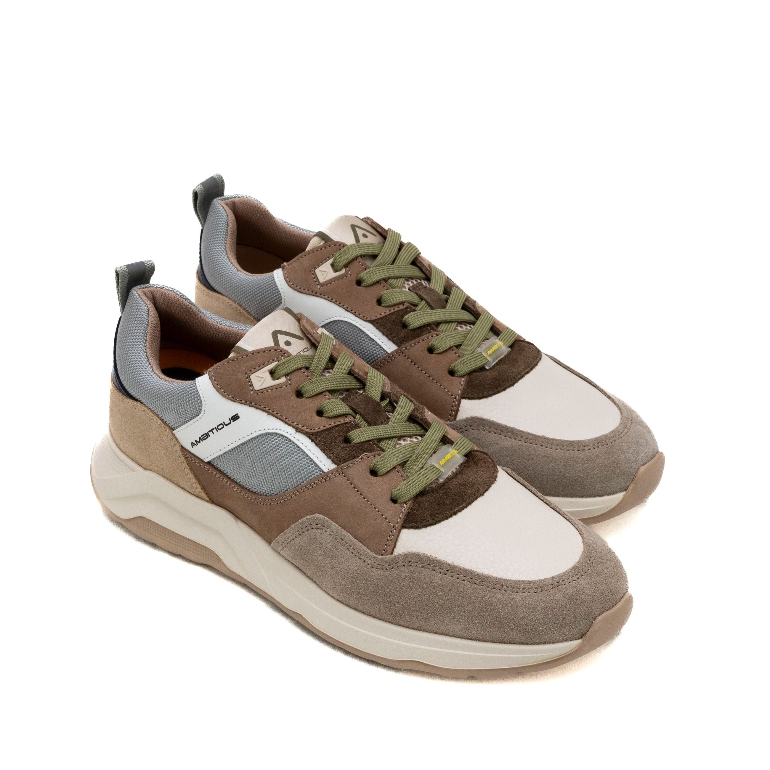 AMBITIOUS Sneakers uomo Camoscio RIDER 14302 - Musto Calzature srl