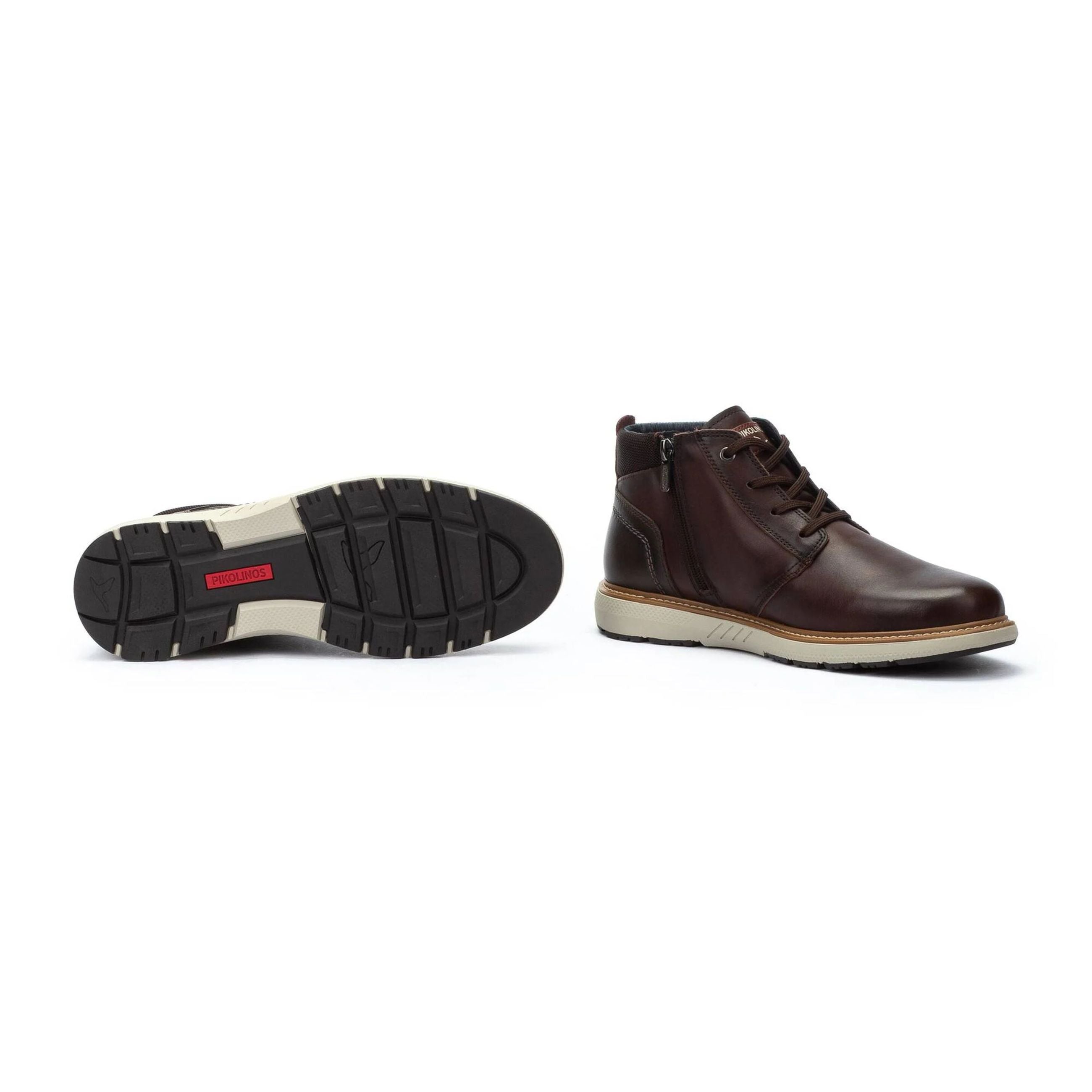 Pikolinos Polacchini da uomo in pelle bicolore BILBAO - Musto Calzature srl
