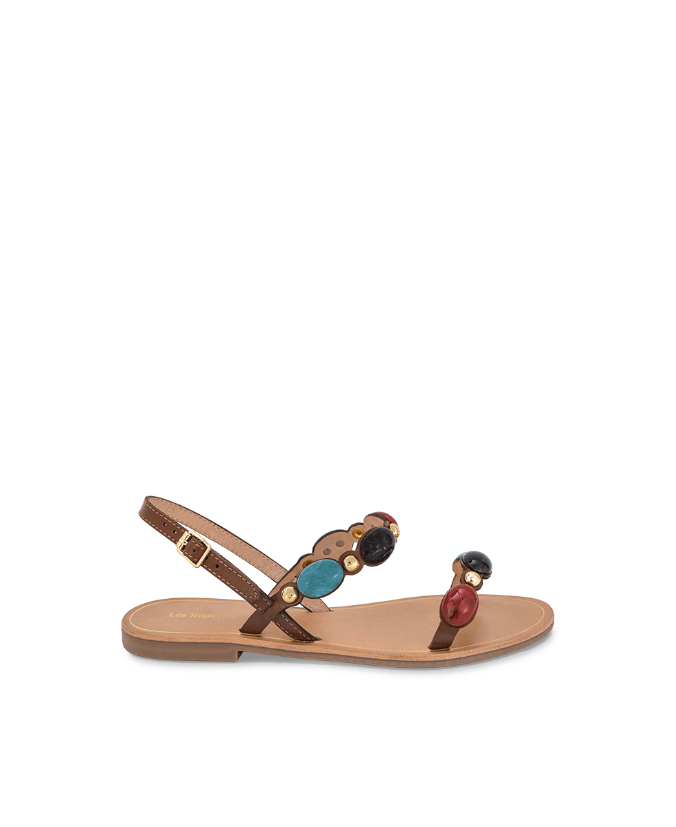 LES TROPEZIENNES Sandali bassi Pelle HALEP C331476 - Musto Calzature srl