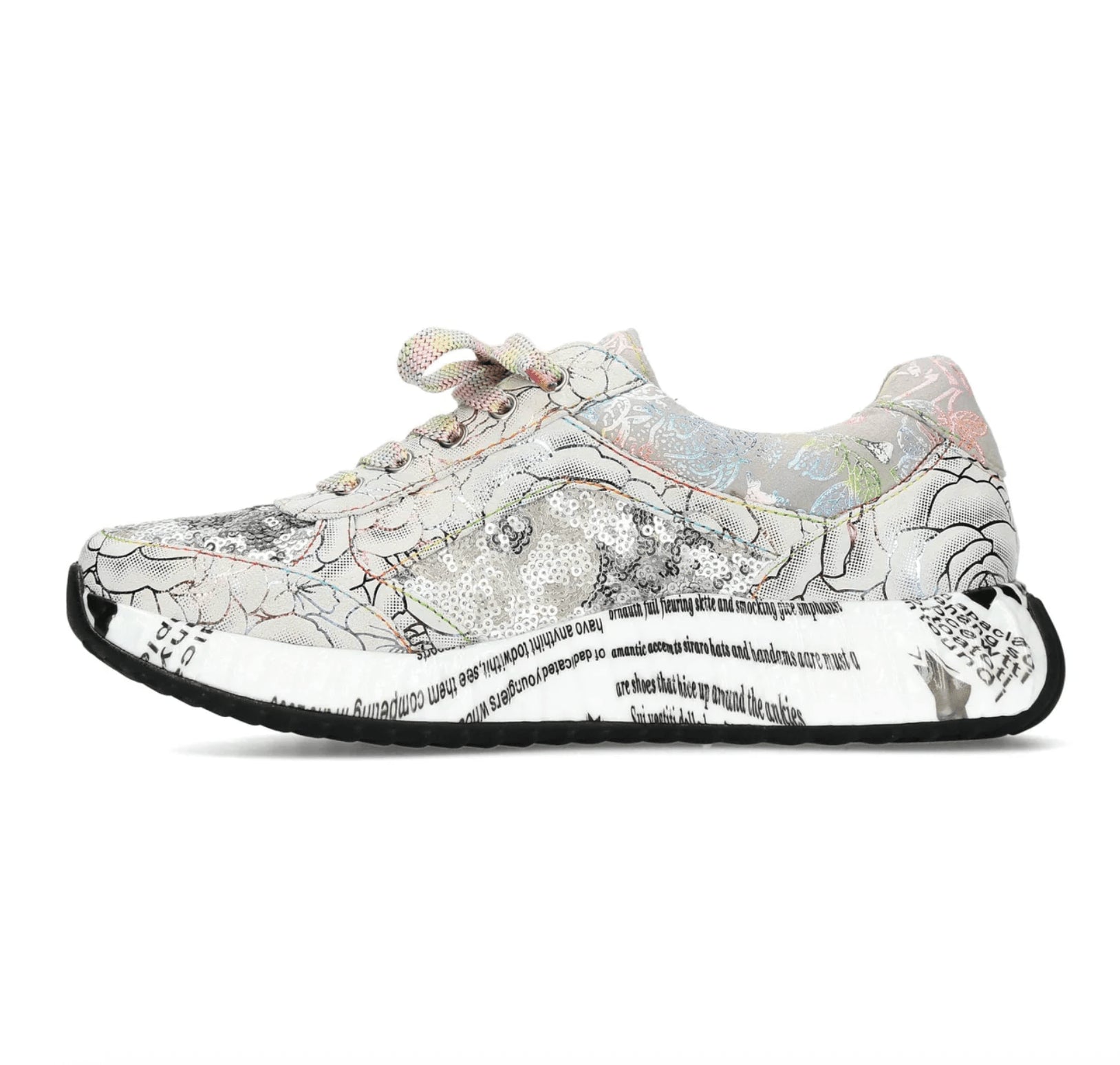LAURA VITA Sneakers pelle e tessuto BURTON 1123 - Musto Calzature srl