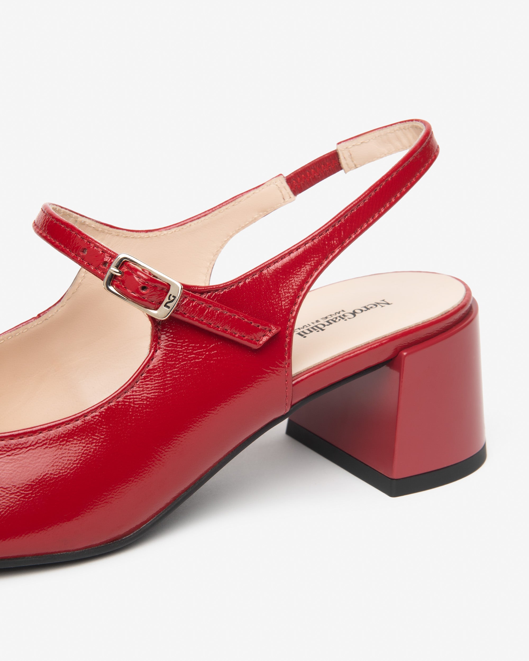 NEROGIARDINI Decolletè tacco basso Vernice E615510D - Musto Calzature srl