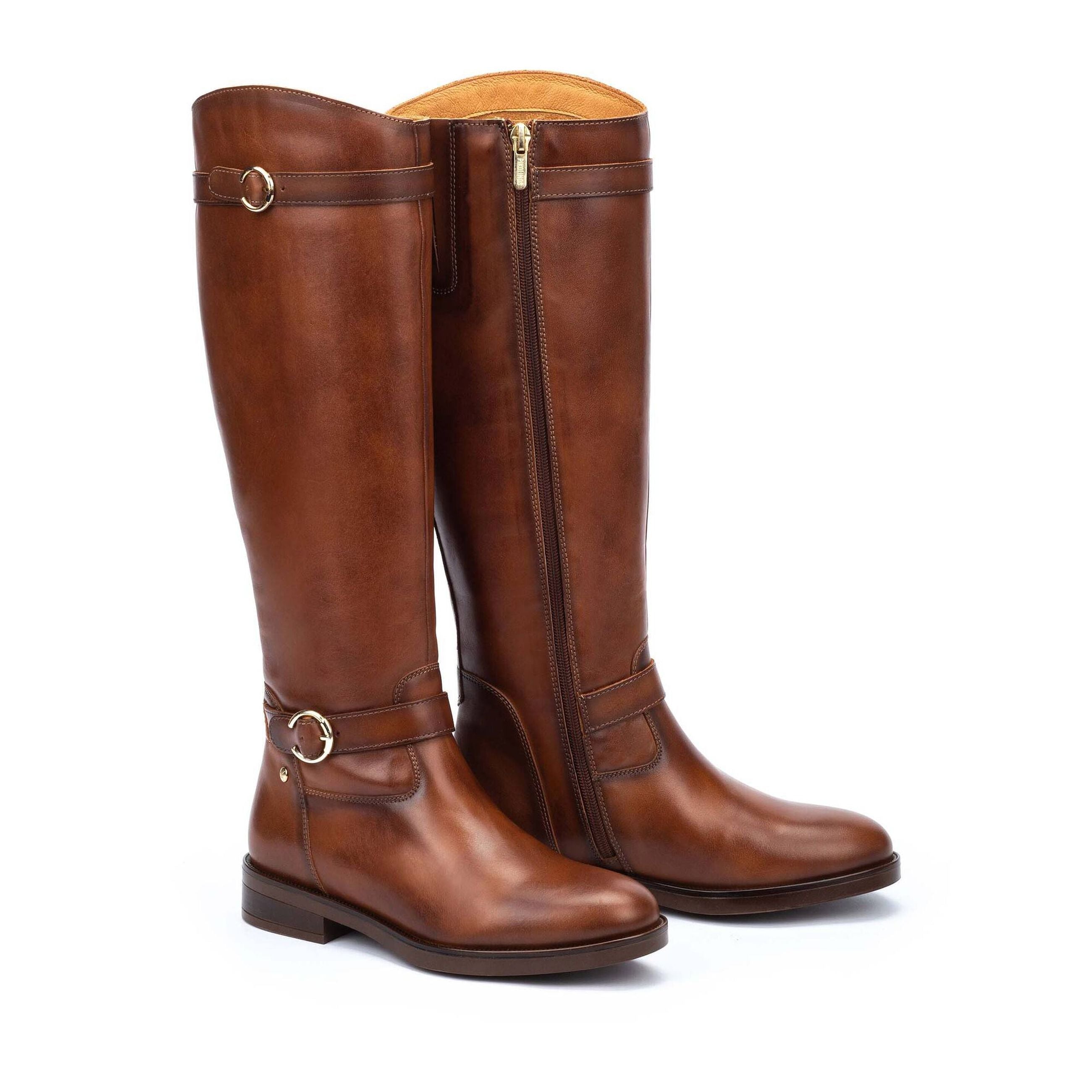 Pikolinos Stivali da donna in pelle con dettaglio fibbie PUERTOLLANO - Musto Calzature srl