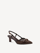 TAMARIS Decolletè tacco basso pelle e tessuto 1 - 29634 - 44 - Musto Calzature srl