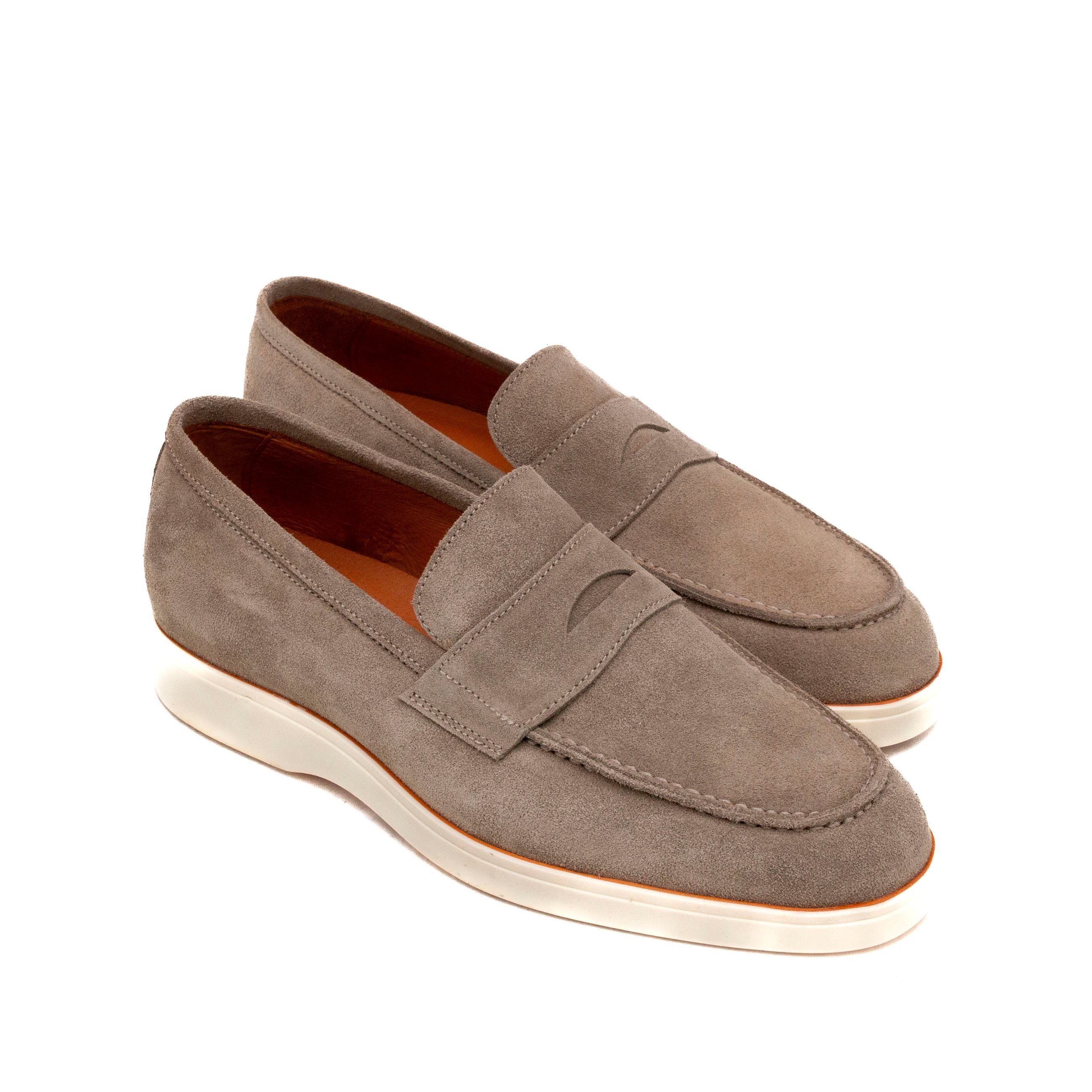 EXTON mocassini da uomo in pelle scamosciata - Musto Calzature srl