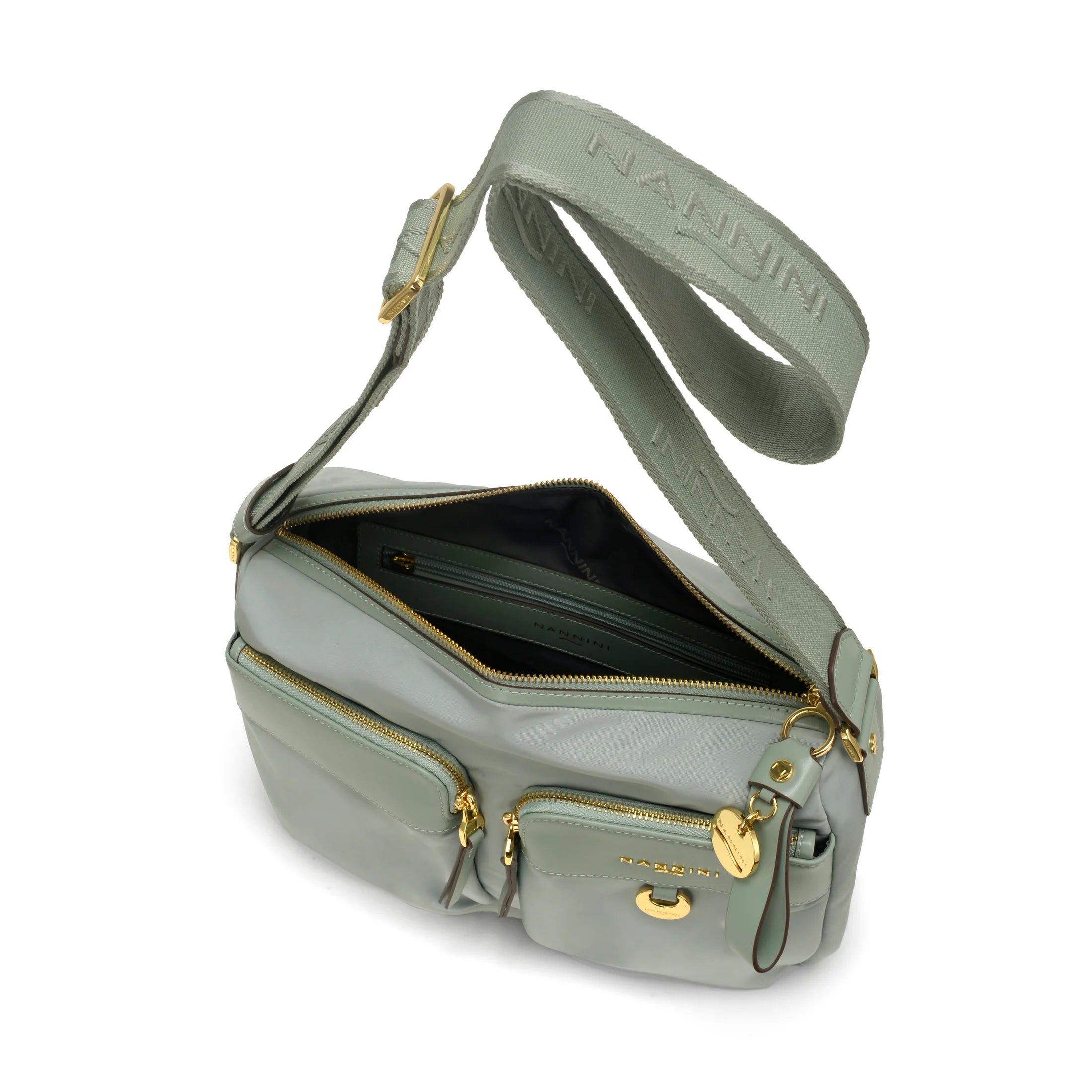 NANNINI Borsa Urban Mix Nylon & Pelle LIBERTY - Musto Calzature srl