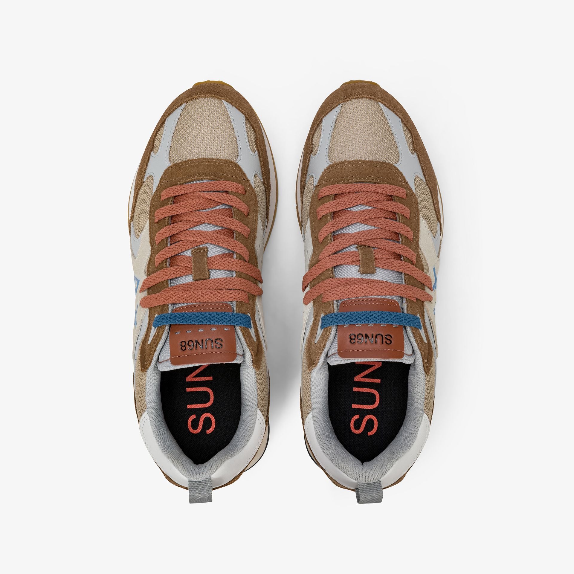 SUN68 Sneakers uomo mesh e suede JAKI OUTDOOR - Musto Calzature srl