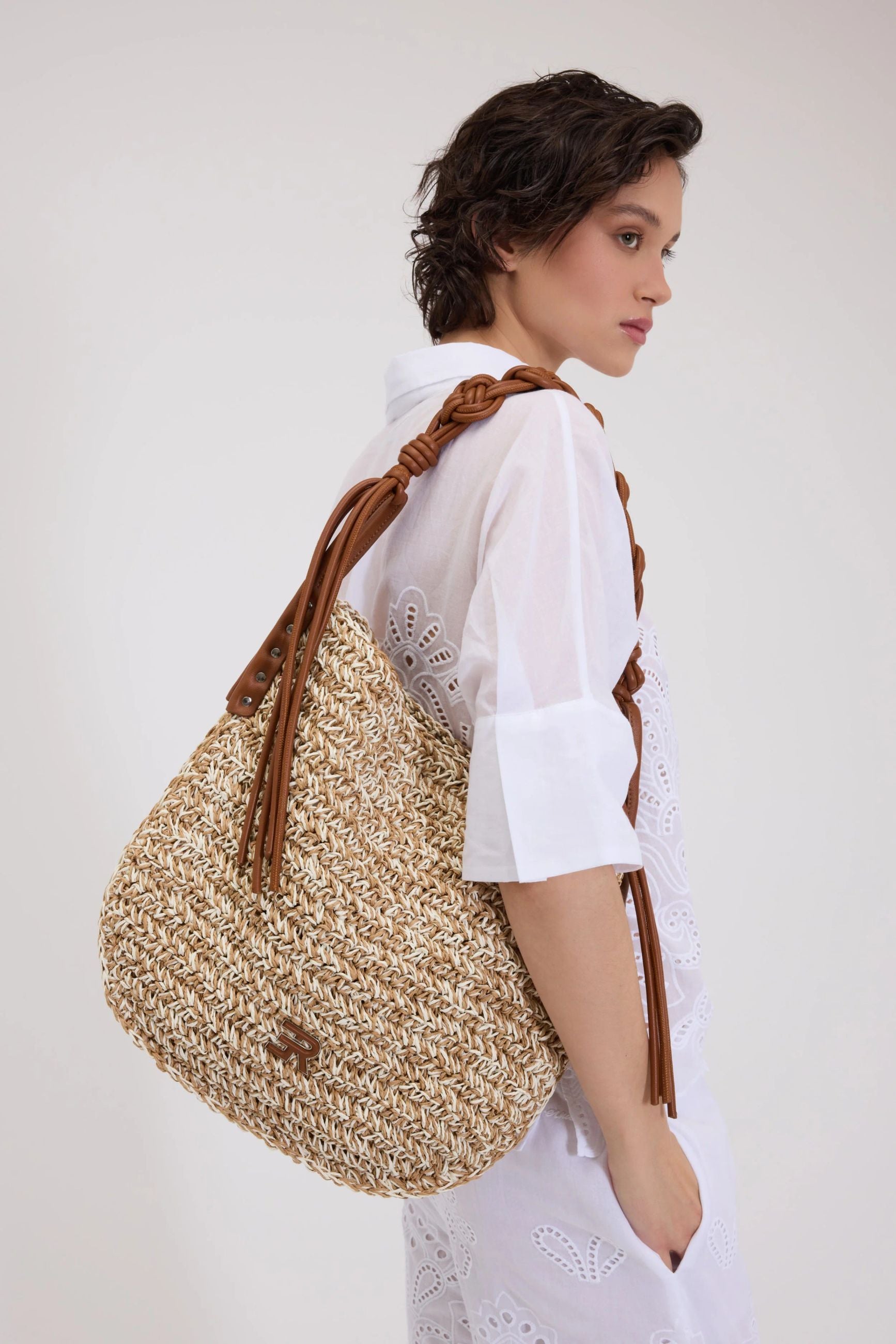 ERMANNO SCERVINO Borse LARGE HOBO ANIKA - Musto Calzature srl
