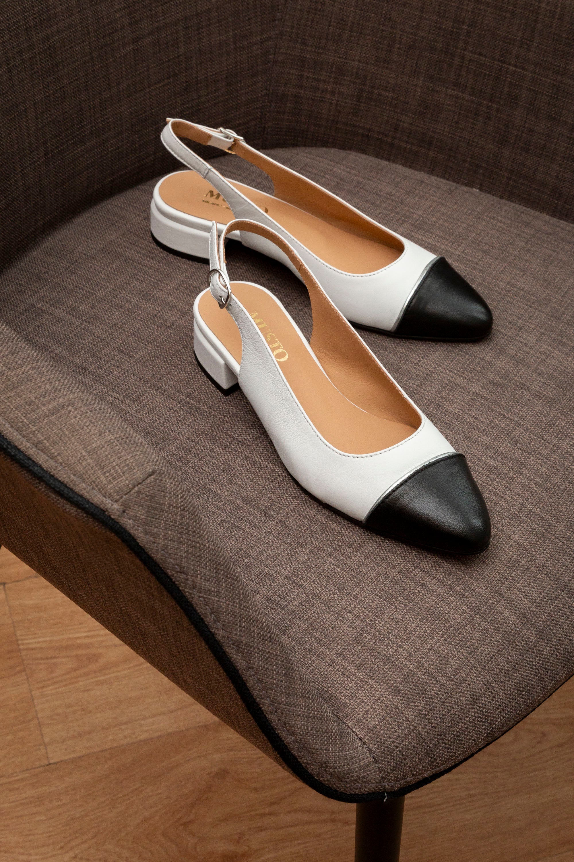 MUSTO Decolletè tacco basso NAPPA HEBE 9930p - Musto Calzature srl