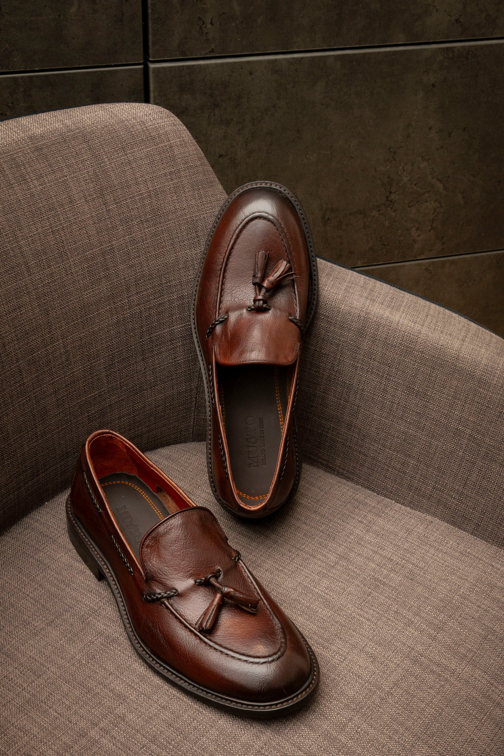 MUSTO mocassini uomo in pelle Atrani - Musto Calzature srl