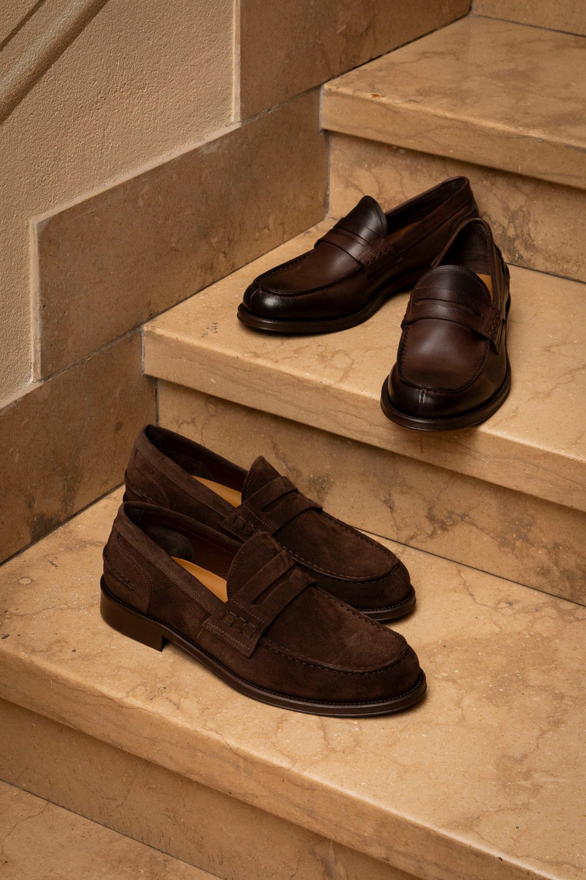 MUSTO mocassino da uomo in pelle scamosciata PIANETA - Musto Calzature srl