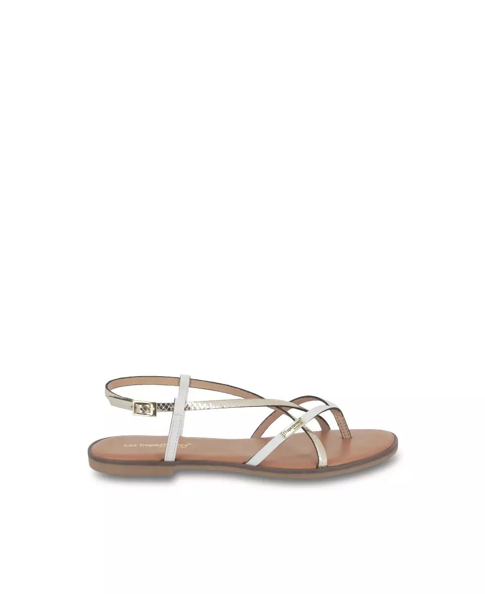 LES TROPEZIENNES Sandali bassi Pelle MONAGUM C330724 - Musto Calzature srl